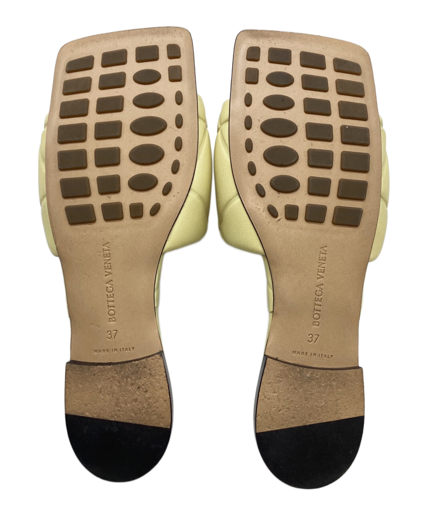 中古・古着通販】BOTTEGA VENETA (ボッテガベネタ) サンダル イエロー