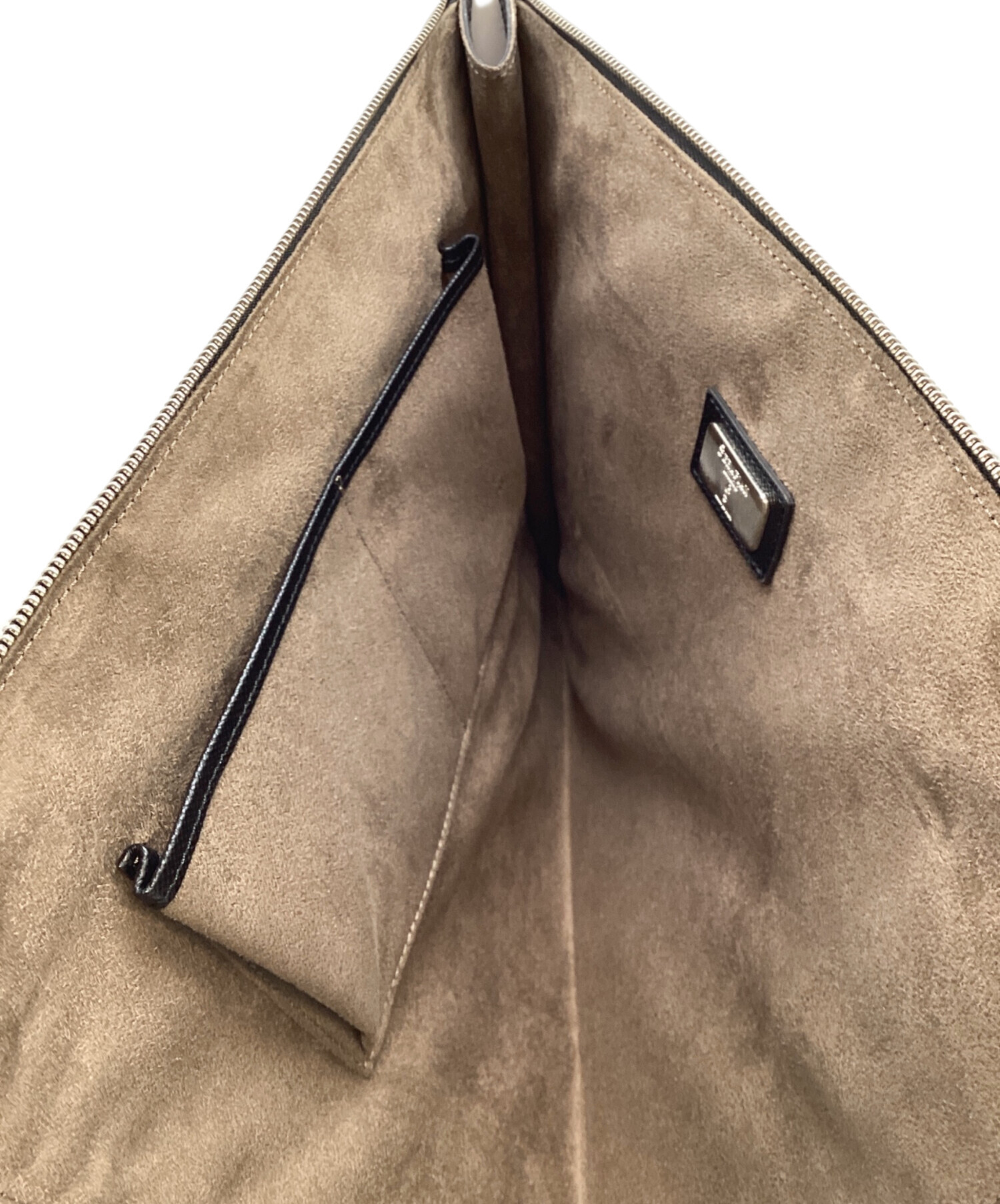 中古・古着通販】SERAPIAN (セラピアン) クラッチバッグ ブラック