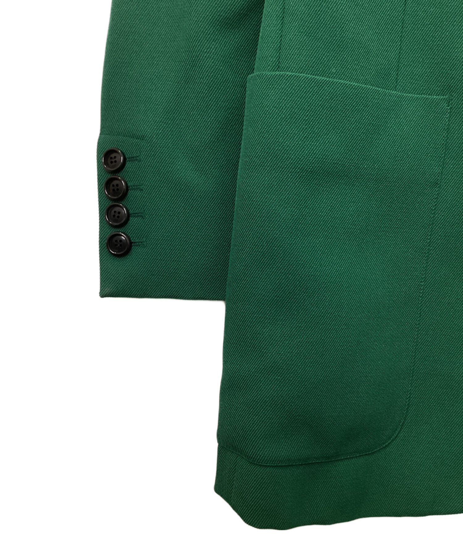 中古・古着通販】ami (アミ) チェスターコート グリーン サイズ:42