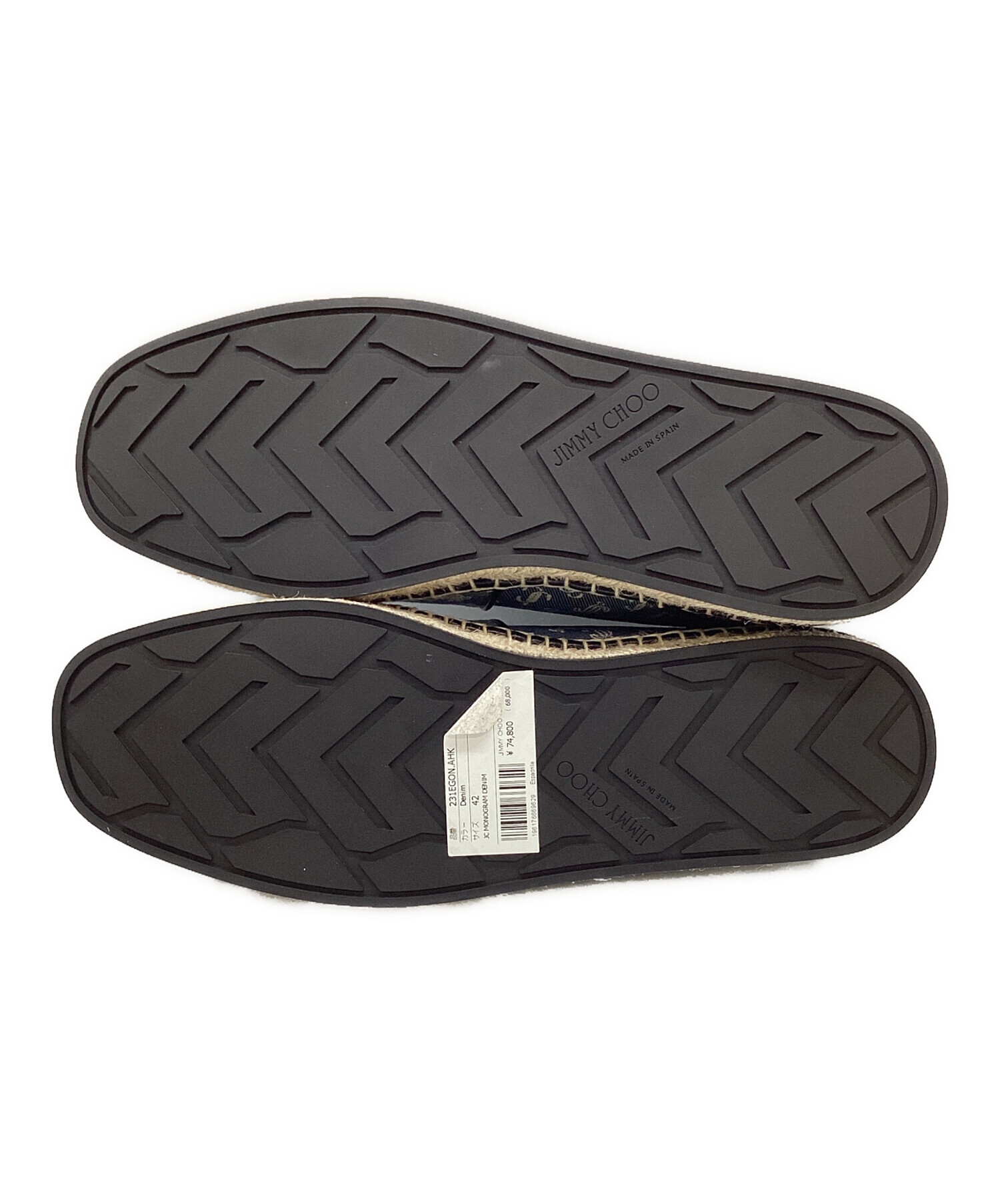 中古・古着通販】JIMMY CHOO (ジミーチュウ) エスパドリーユシューズ