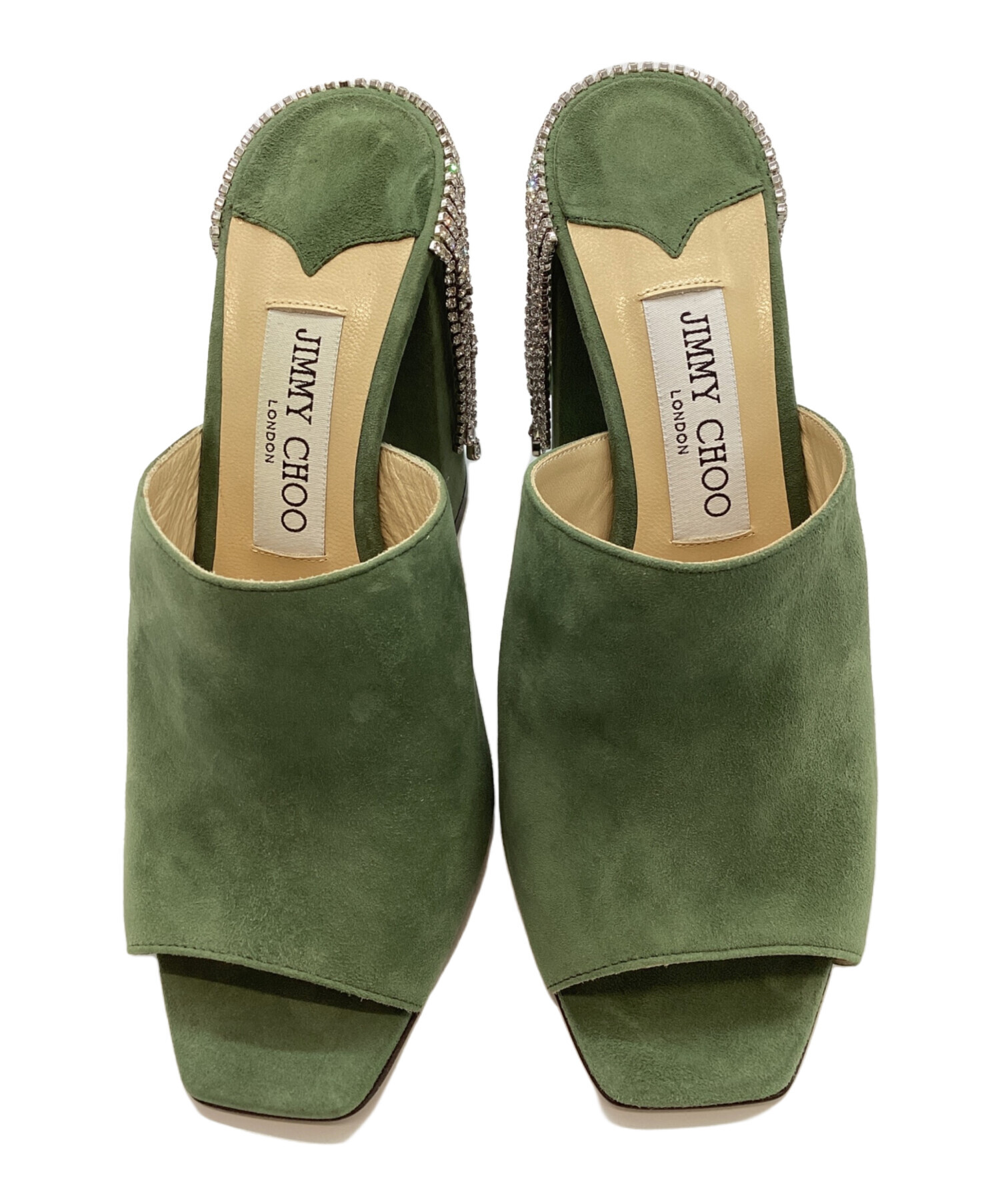 中古・古着通販】JIMMY CHOO (ジミーチュウ) スウェードパンプス  