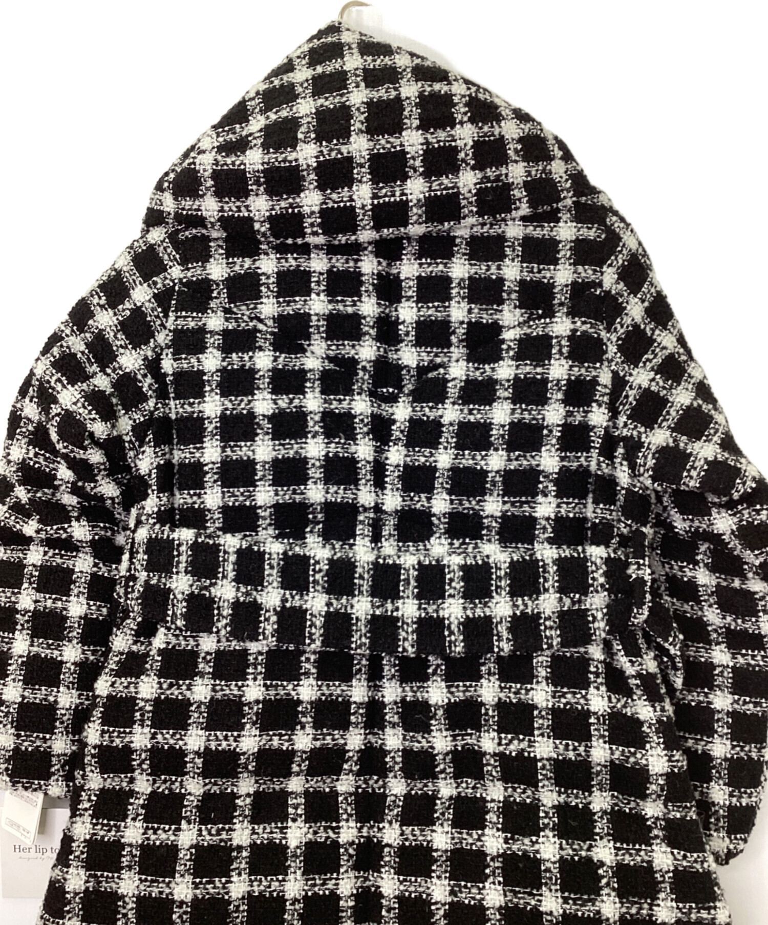 中古・古着通販】Her lip to (ハーリップトゥ) Loop Yarn Tweed Belted