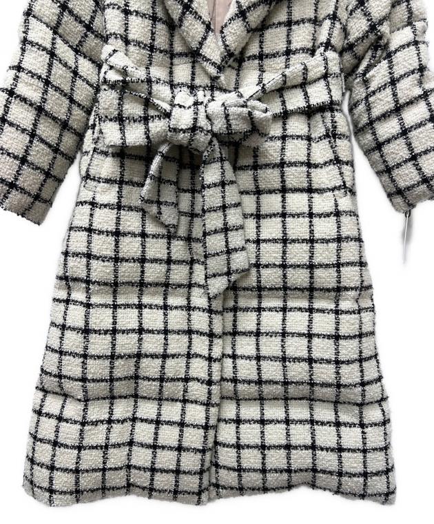 中古・古着通販】HER LIP TO (ハーリップトゥ) Loop Yarn Tweed Belted
