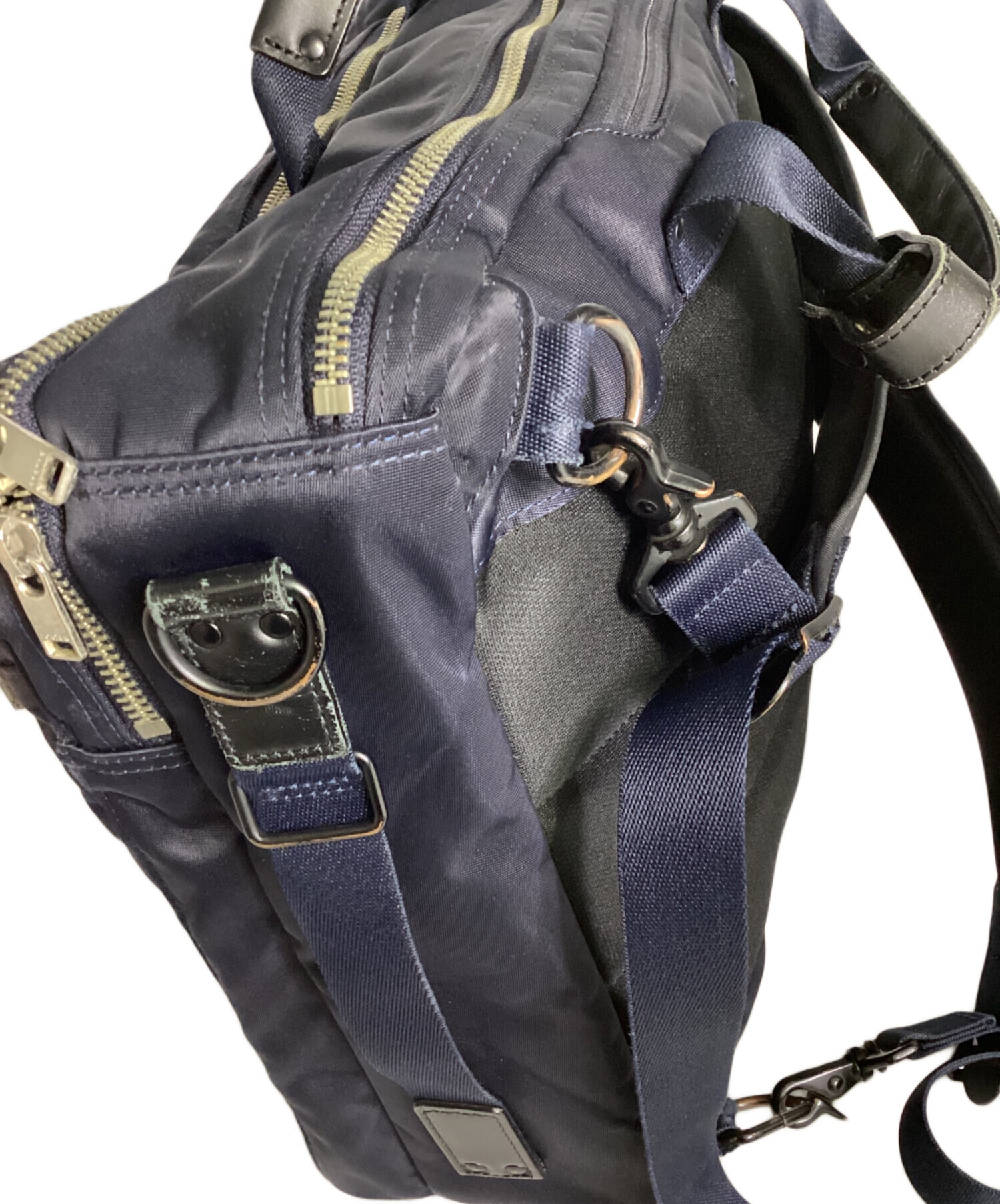 中古・古着通販】PORTER (ポーター) 3WAYバッグ ネイビー｜ブランド 