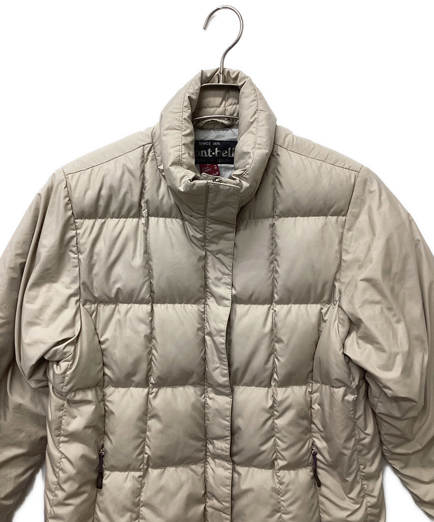 中古・古着通販】mont-bell (モンベル) ダウンコート グレー サイズ:L 