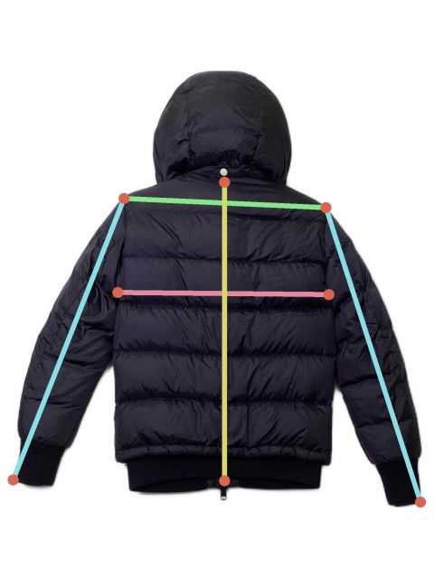 美品⭐️モンクレール　MONTREUIL モントレイユ　ネイビー　4D16 中古・古着通販】MONCLER (モンクレール) ダウンジャケット ネイビー