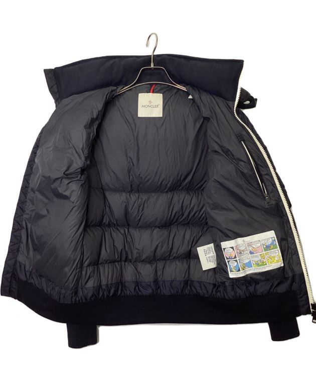 中古・古着通販】MONCLER (モンクレール) ダウンジャケット ネイビー