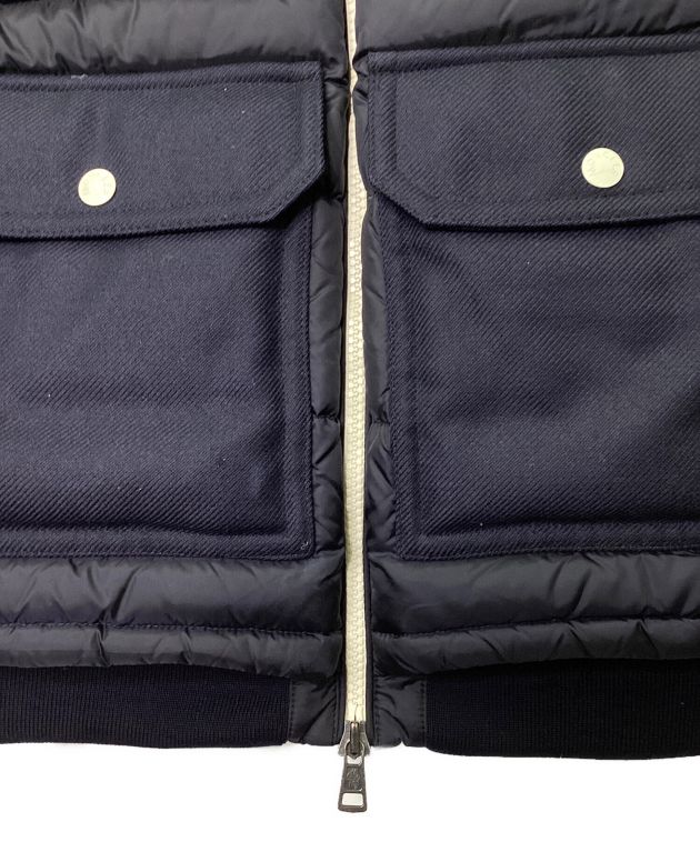 中古・古着通販】MONCLER (モンクレール) ダウンジャケット ネイビー