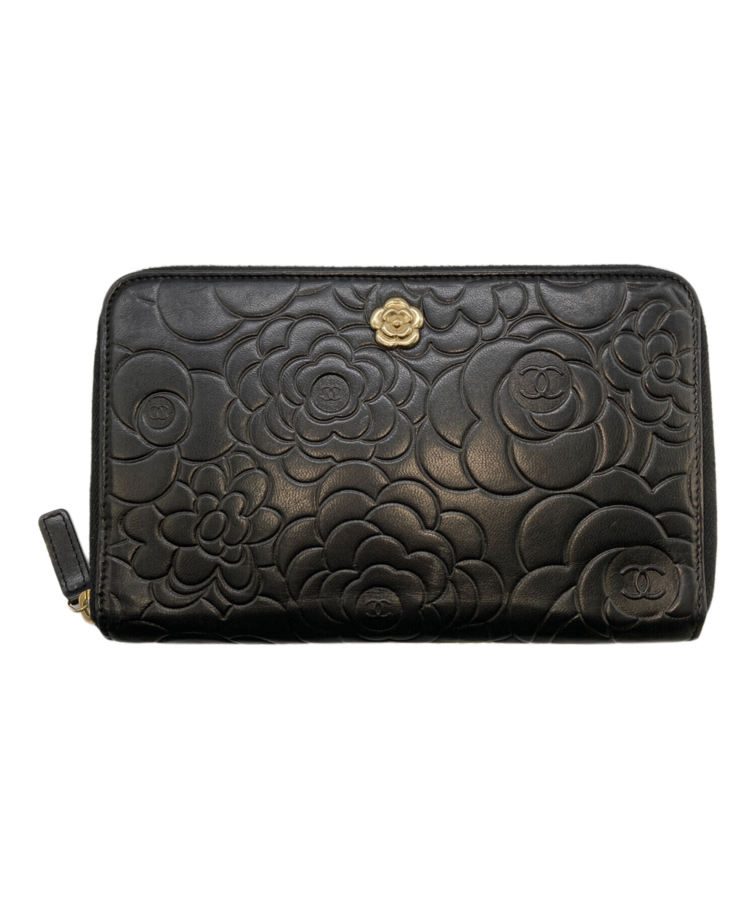 中古・古着通販】CHANEL (シャネル) カメリア エンボス カメリアボタン 