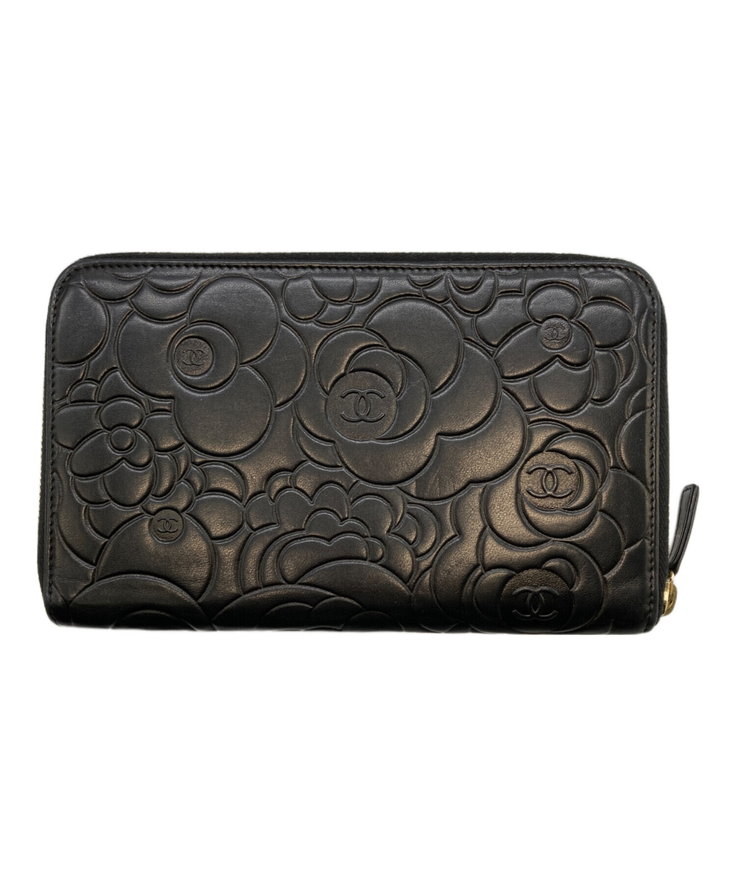 中古・古着通販】CHANEL (シャネル) カメリア エンボス カメリアボタン 