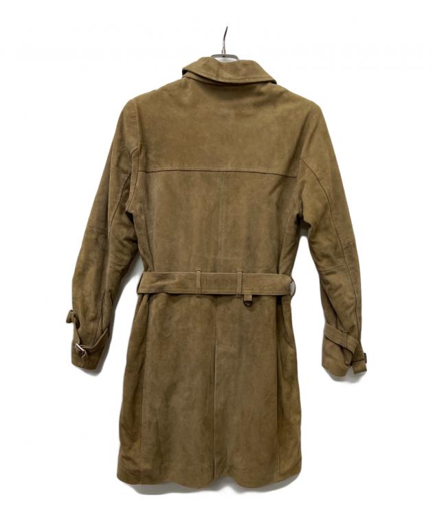 最安値❗新品未使用‼️EMMETI エンメティの最高級スエードコート(XL相当) 中古・古着通販】EMMETI (エンメティ) スエードコート ブラウン サイズ