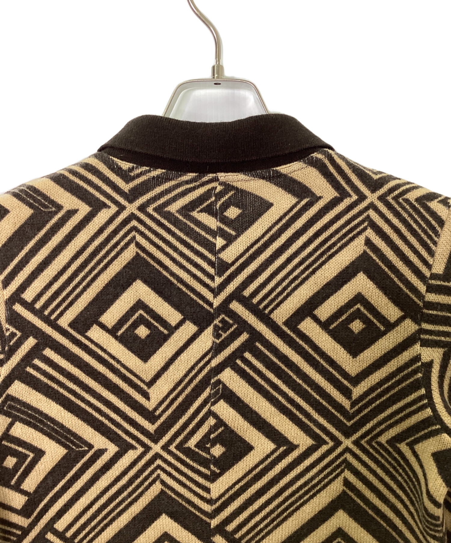 中古・古着通販】FENDI (フェンディ) ニットワンピース ブラウン