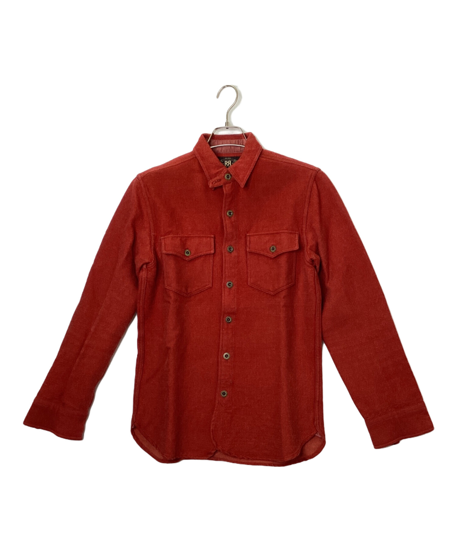 中古・古着通販】RRL (ダブルアールエル) 長袖シャツ ブラウン サイズ 