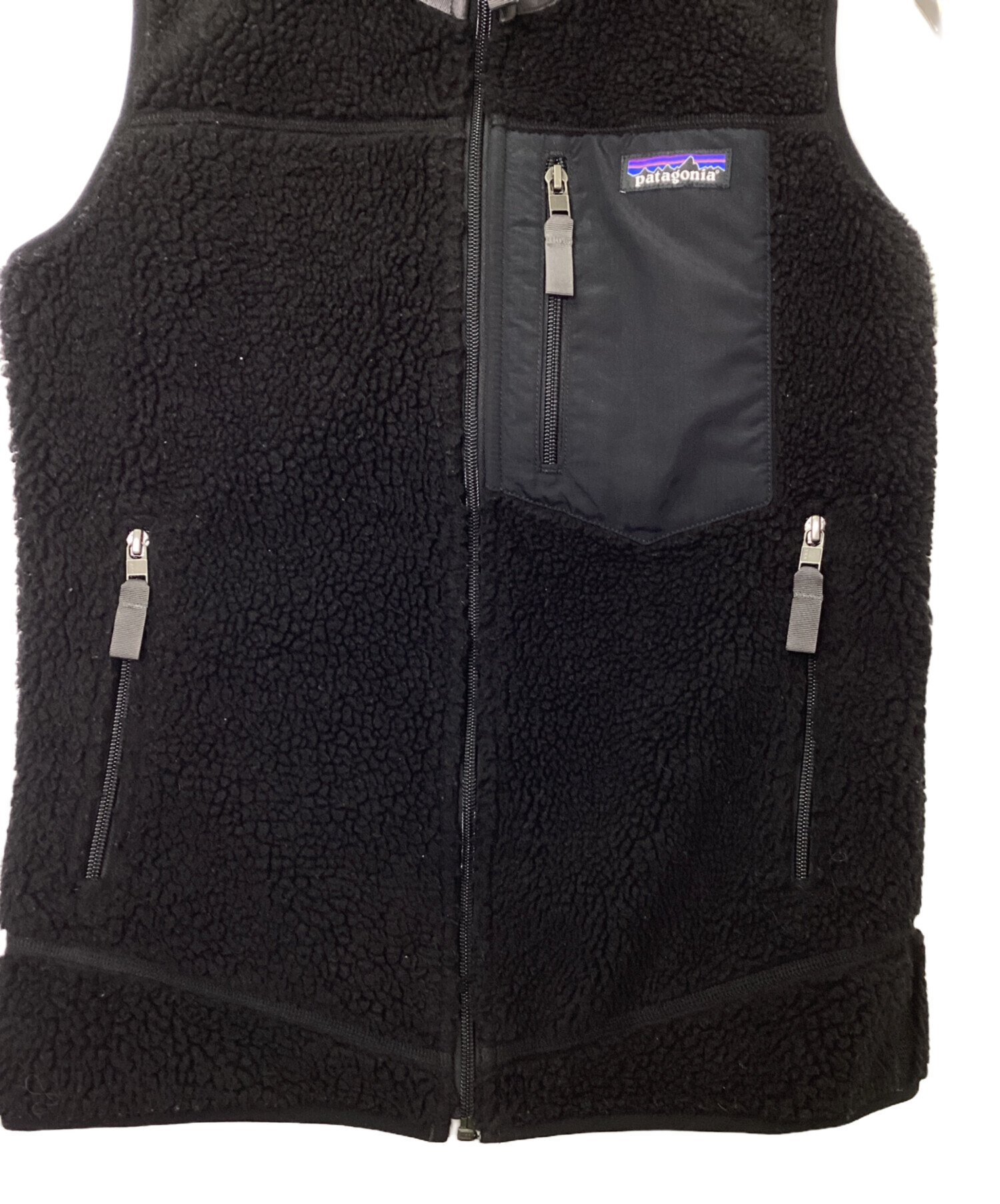 中古・古着通販】Patagonia (パタゴニア) ベスト ブラック サイズ:XS