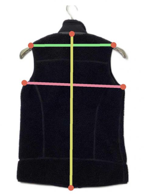 中古・古着通販】Patagonia (パタゴニア) ベスト ブラック サイズ:XS