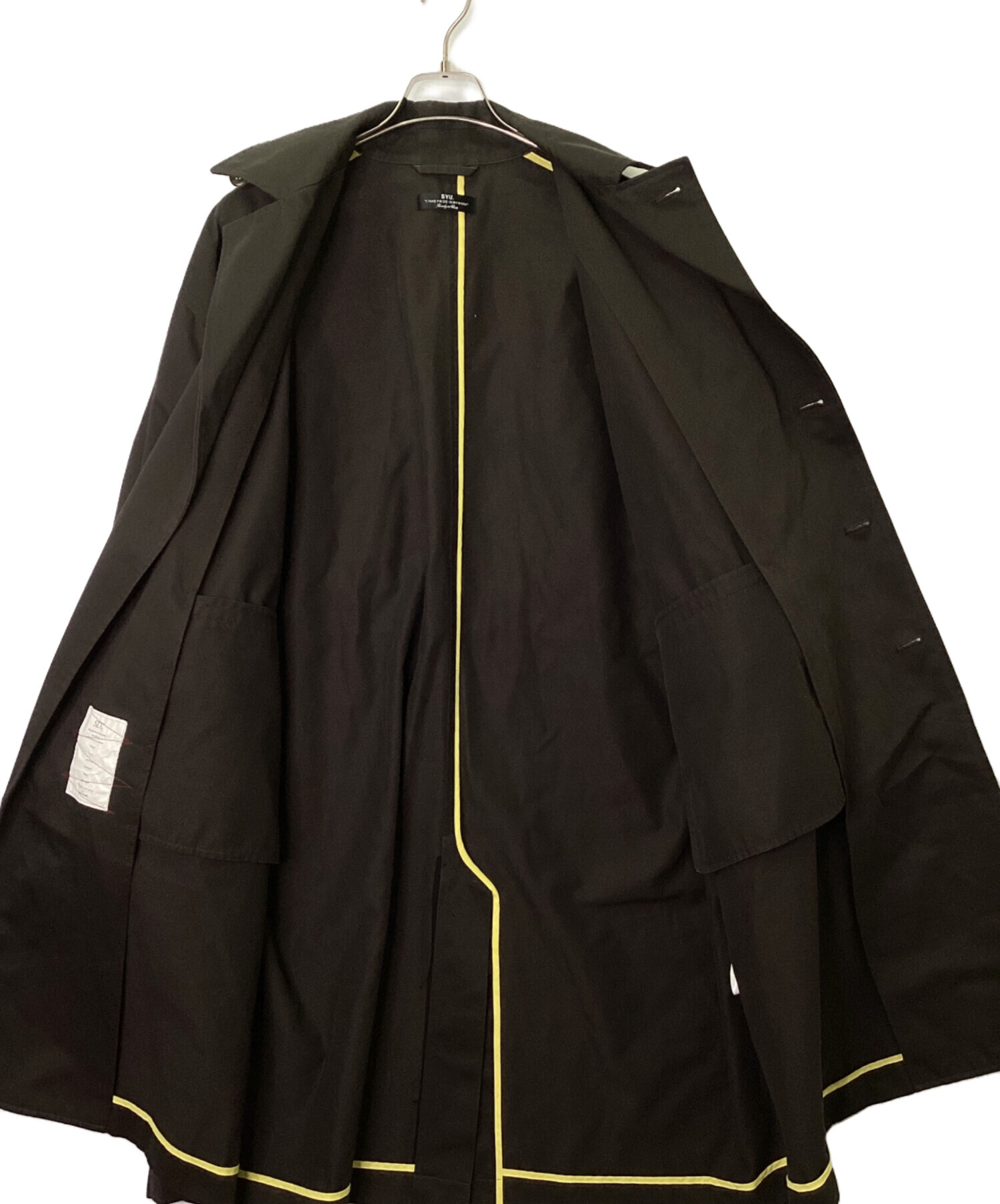 中古・古着通販】SYU. (シュウ) ダスターコート オリーブ サイズ:1