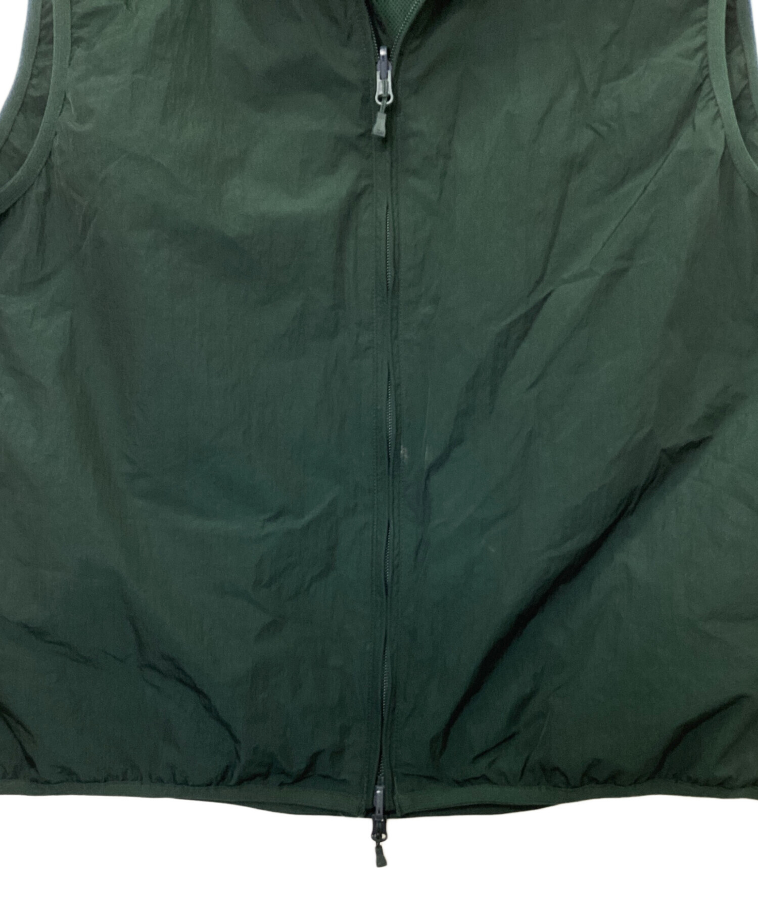 中古・古着通販】DAIWA (ダイワ) リバーシブルナイロンベスト グリーン