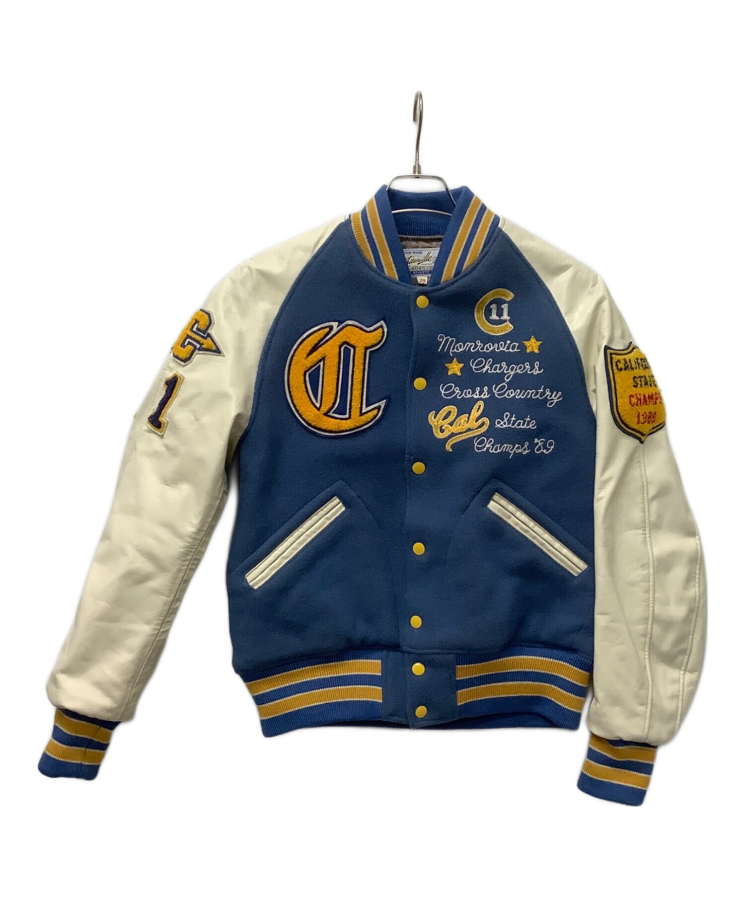 中古・古着通販】whitesville (ホワイツビル) スタジャン ブルー