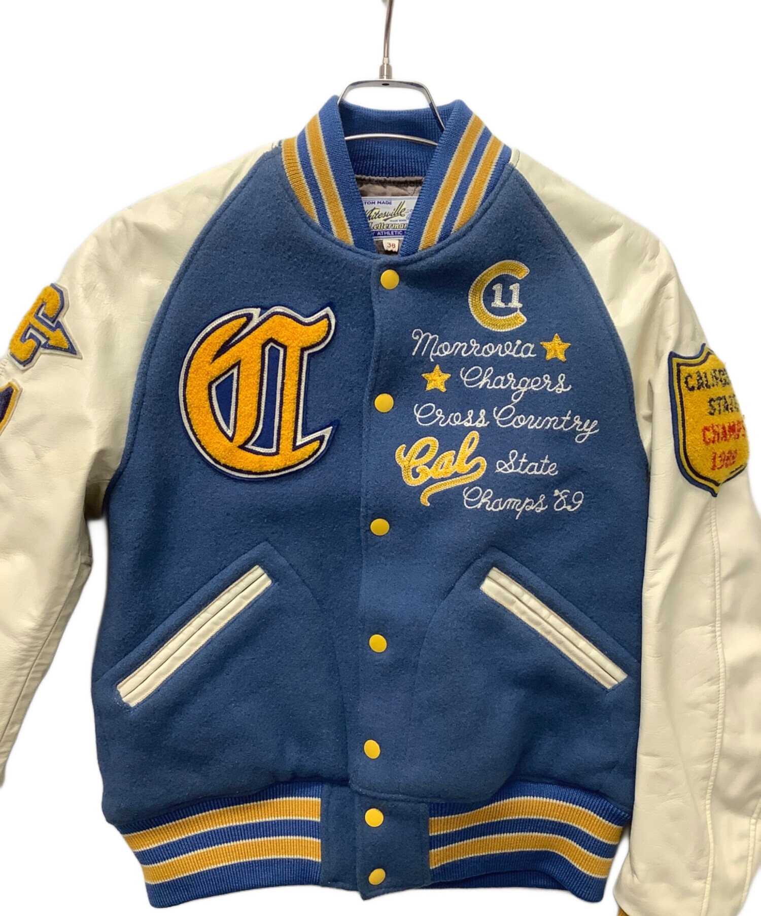 中古・古着通販】whitesville (ホワイツビル) スタジャン ブルー