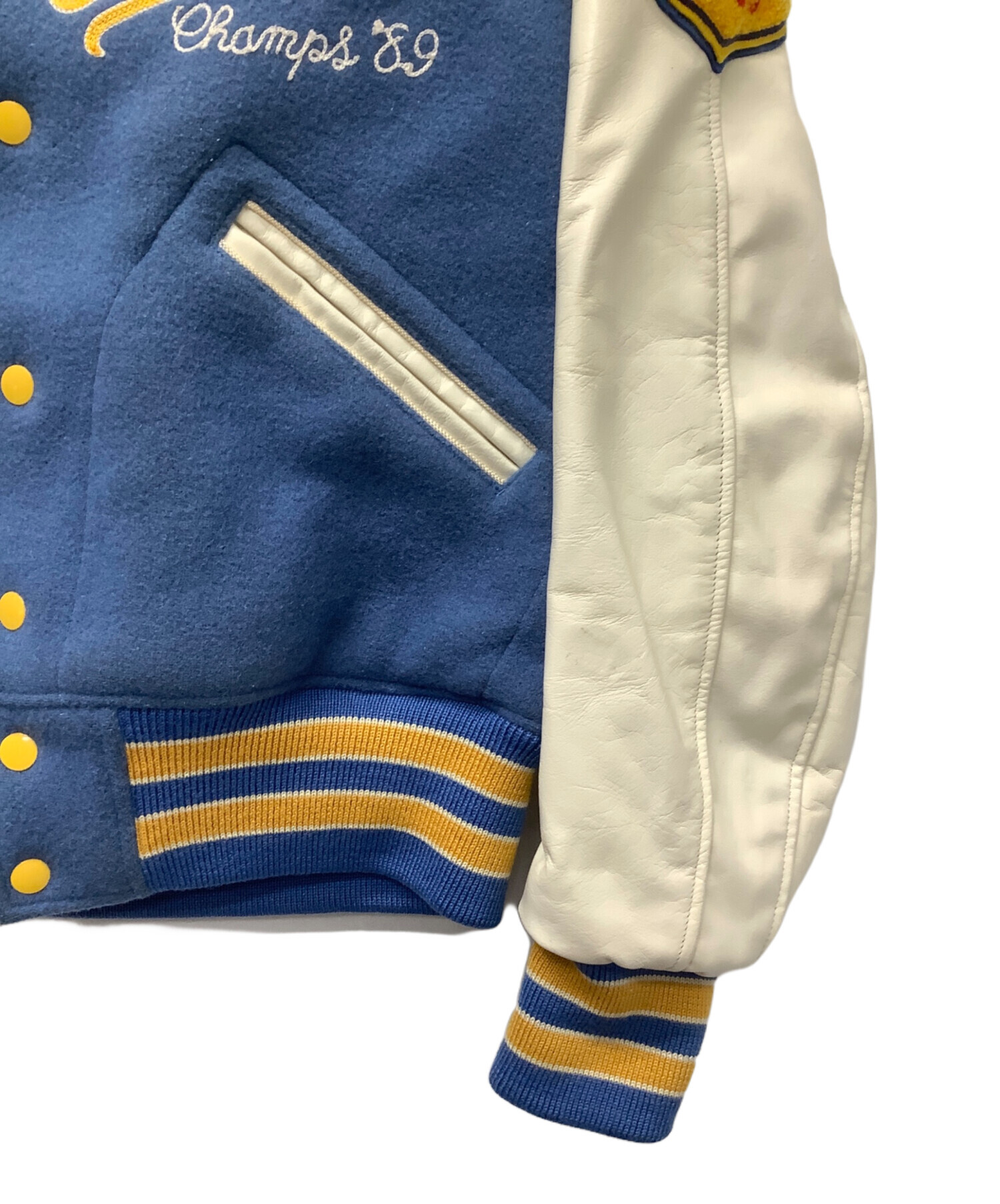 中古・古着通販】whitesville (ホワイツビル) スタジャン ブルー