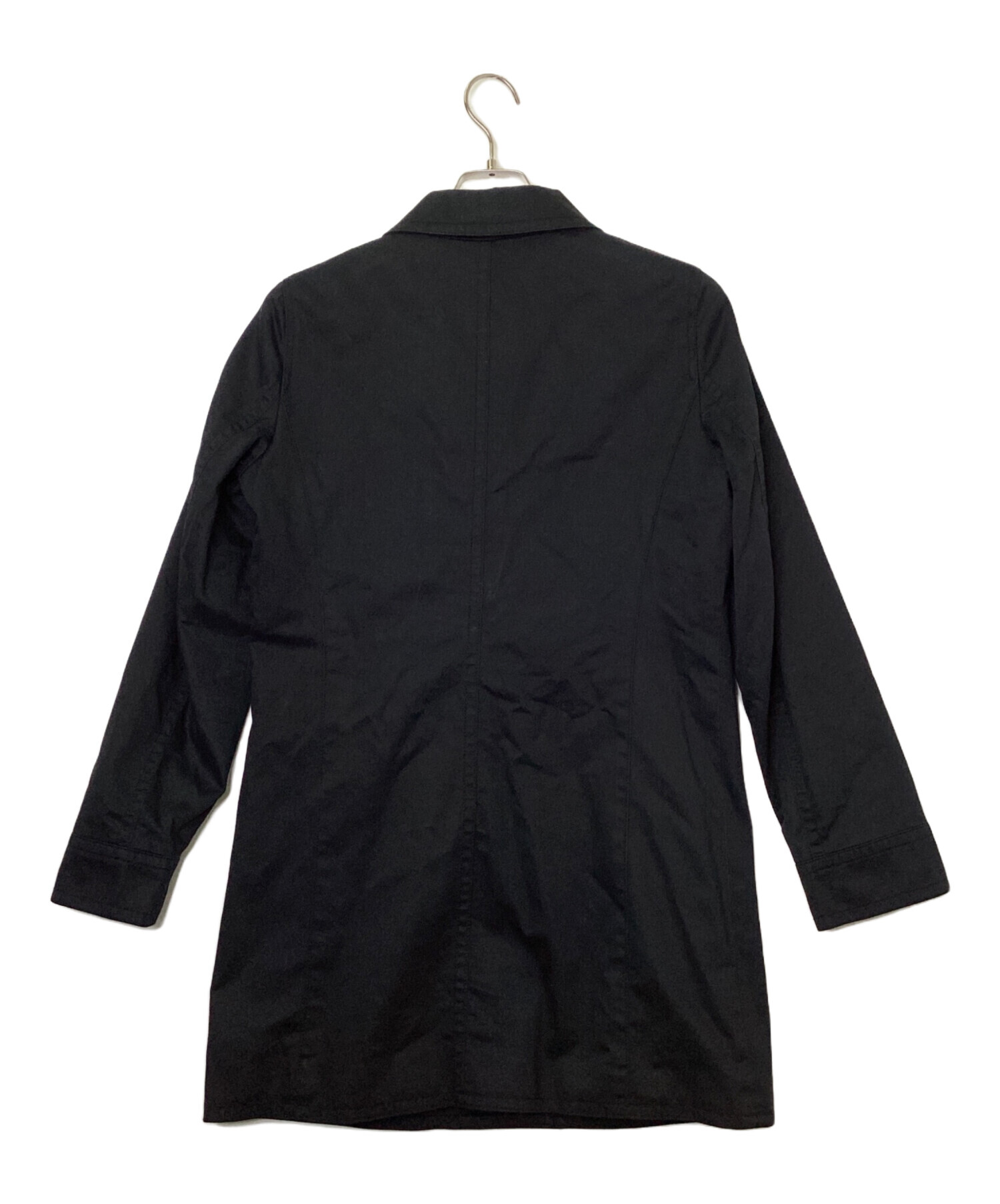 中古・古着通販】COACH (コーチ) ステンカラーコート ブラック サイズ