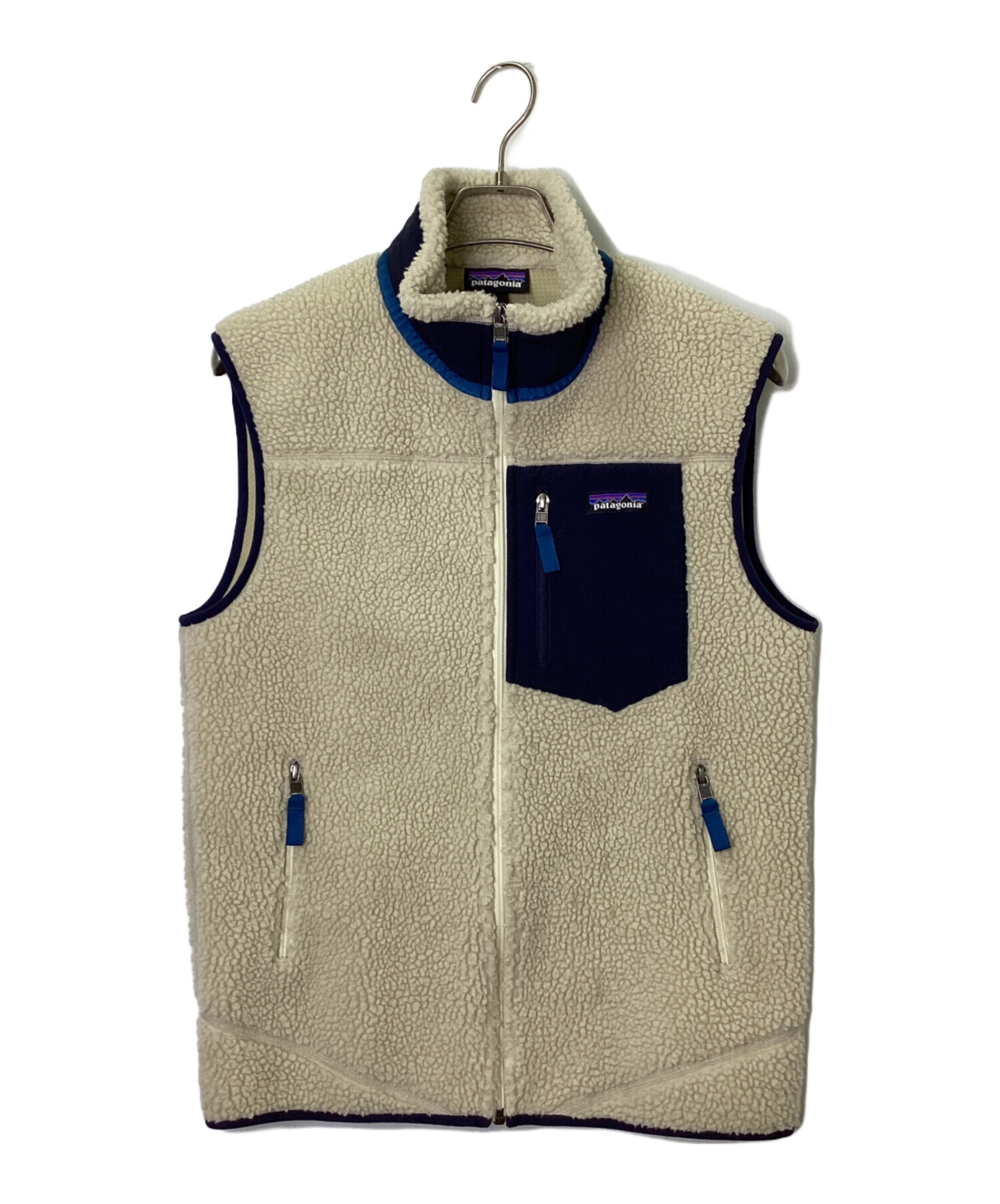 中古・古着通販】Patagonia (パタゴニア) レトロX ベージュ×ネイビー