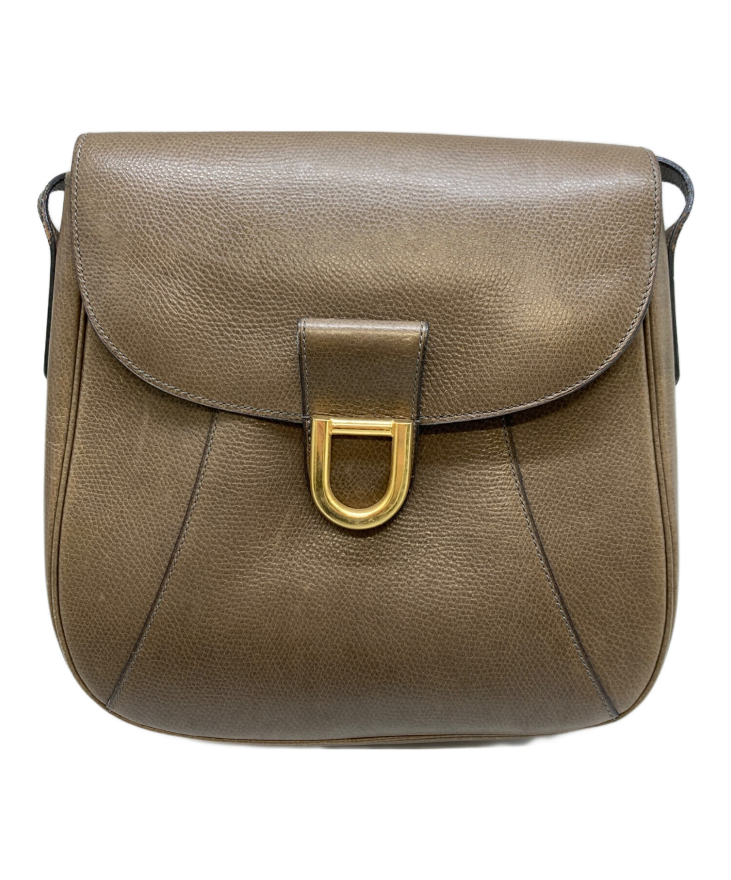 中古・古着通販】DELVAUX (デルヴォー) ショルダーバッグ ベージュ 