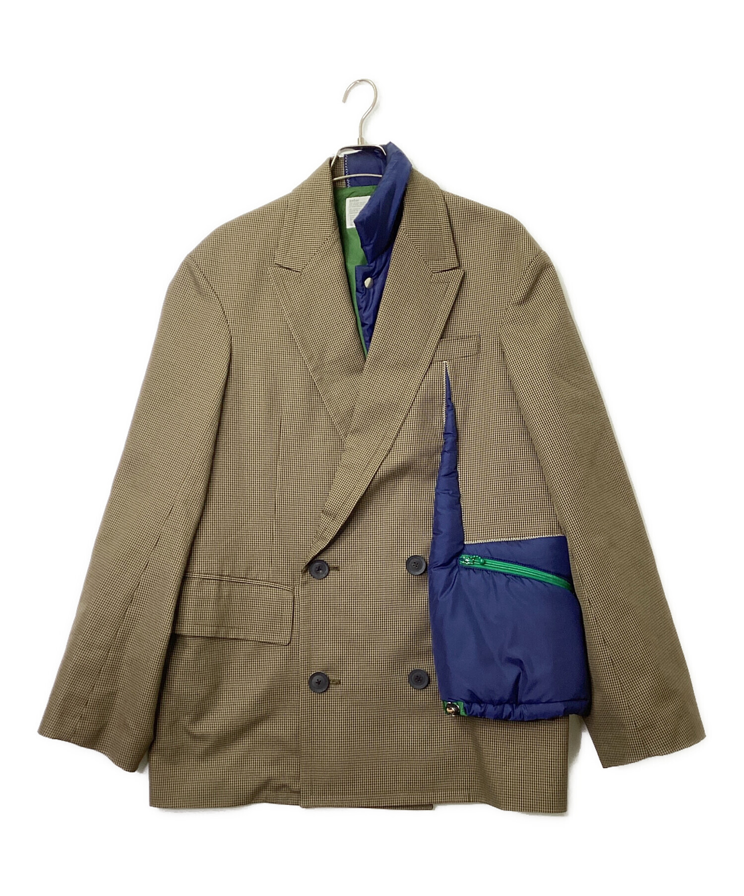 中古・古着通販】KOLOR (カラー) 23AWダブルブレストギミック 