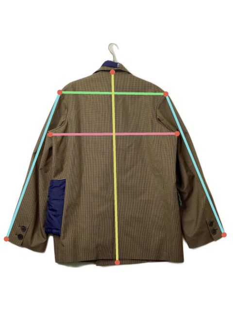 中古・古着通販】KOLOR (カラー) 23AWダブルブレストギミック