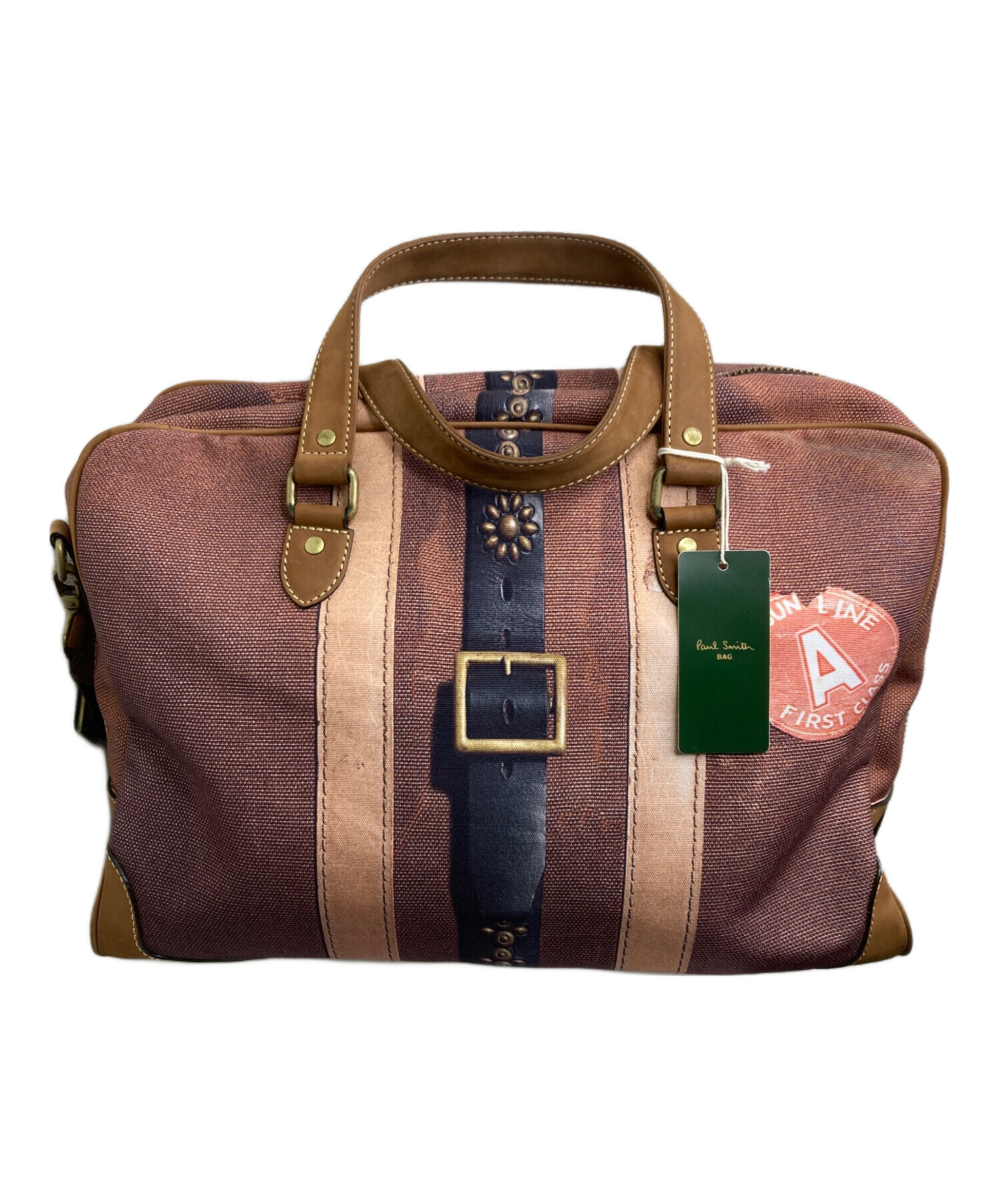 中古・古着通販】PAUL SMITH (ポールスミス) ビジネスバッグ ブラウン 