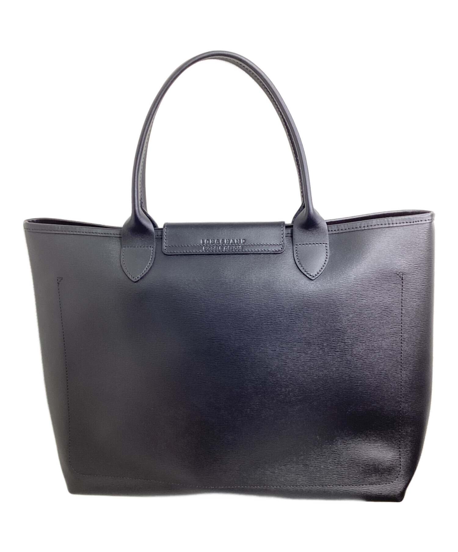 中古・古着通販】LONGCHAMP (ロンシャン) トートバッグ ブラック