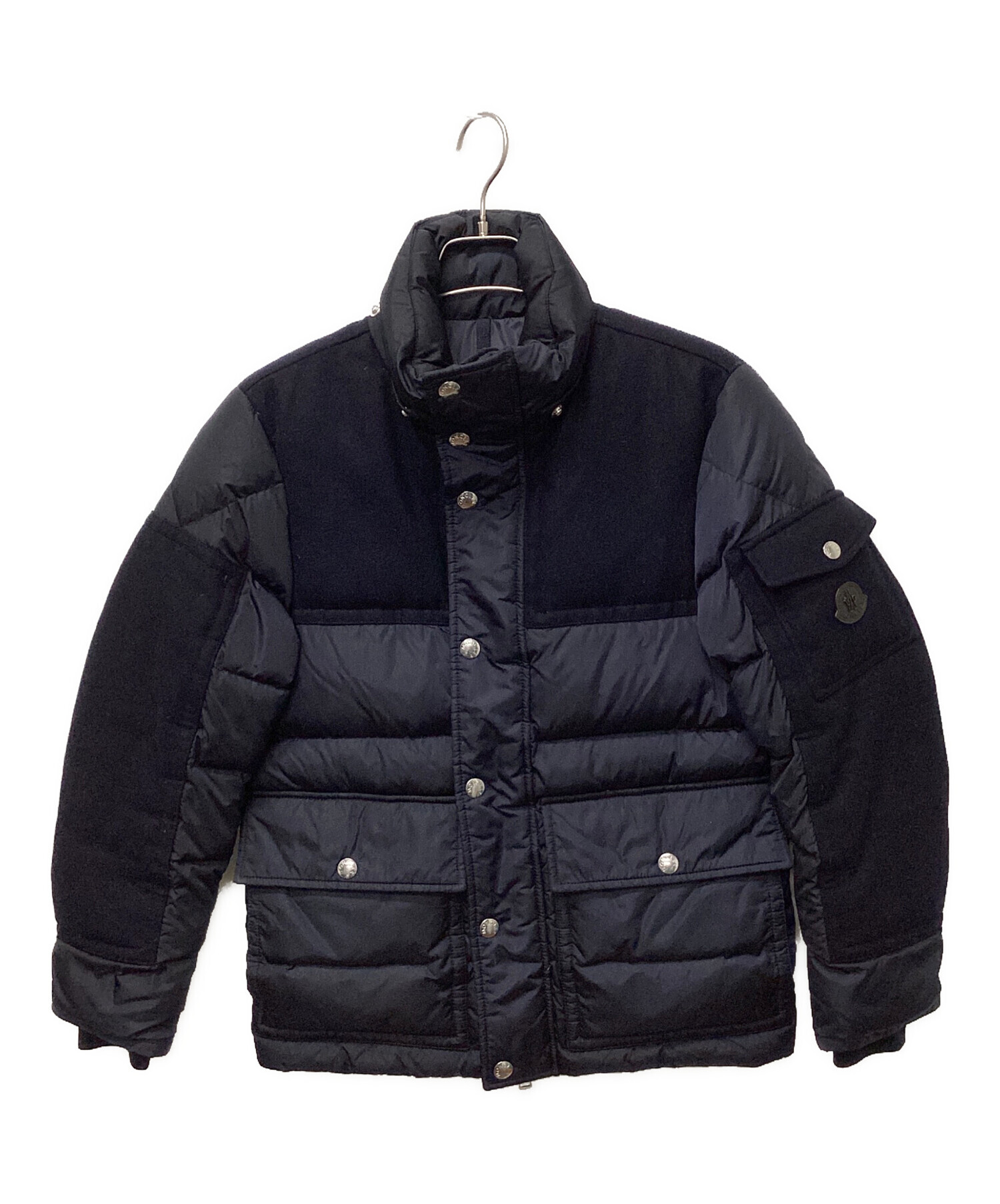 中古・古着通販】MONCLER (モンクレール) ダウンジャケット ネイビー