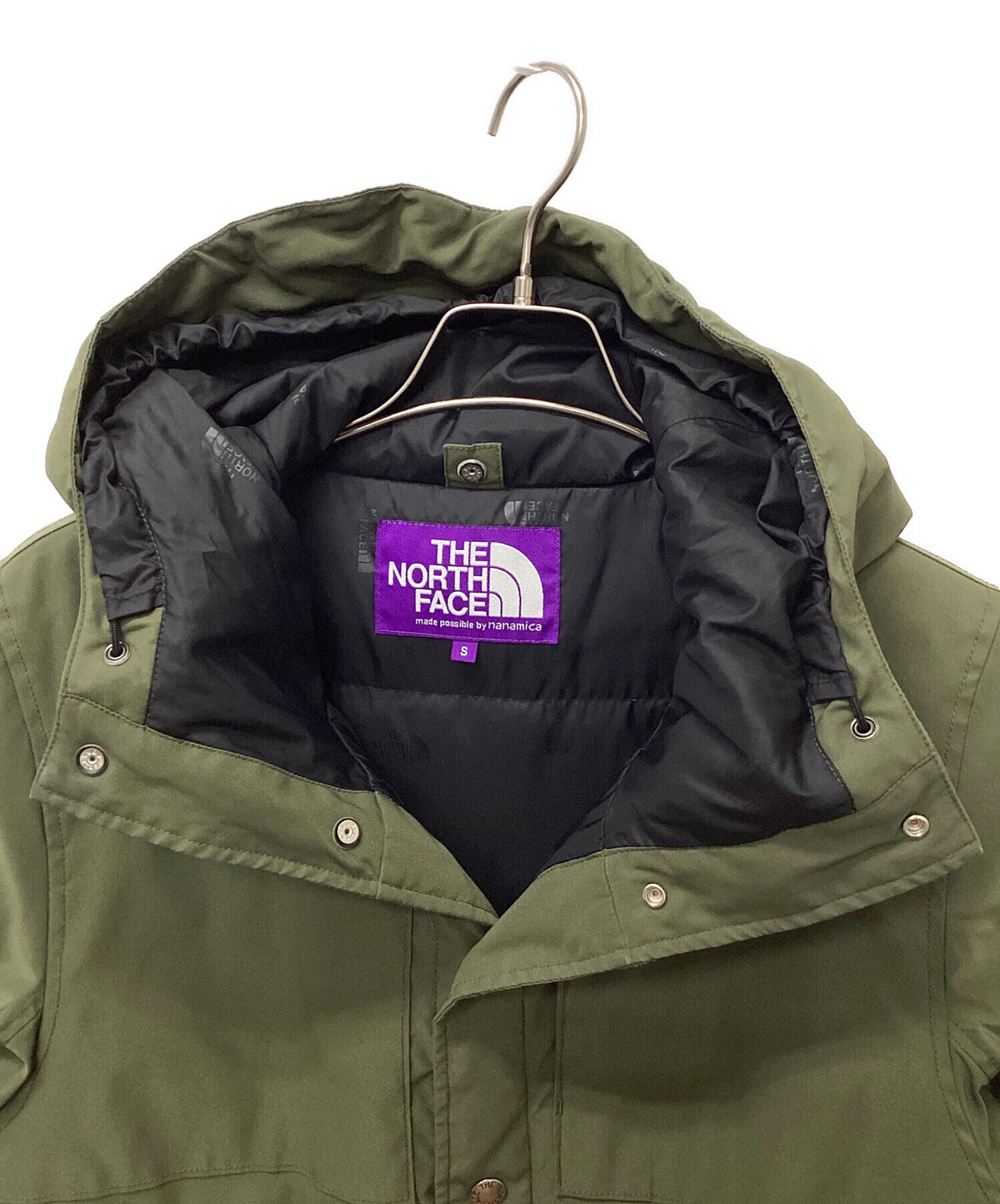 THE NORTH FACE nanamica ダウンジャケット パープル THE NORTH FACE 