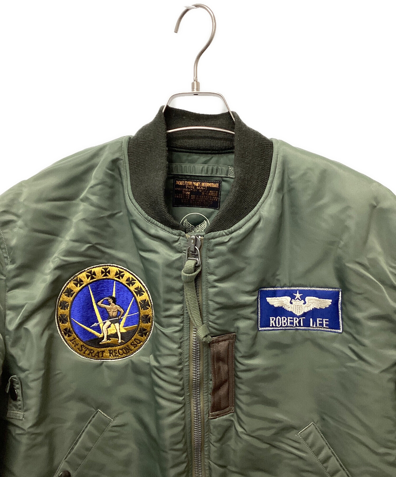 希少✨ バズリクソンズ MA-1 M カーキ オリーブ フライトジャケット 緑 中古・古着通販】BUZZ RICKSON'S (バズリクソンズ) Buzz
