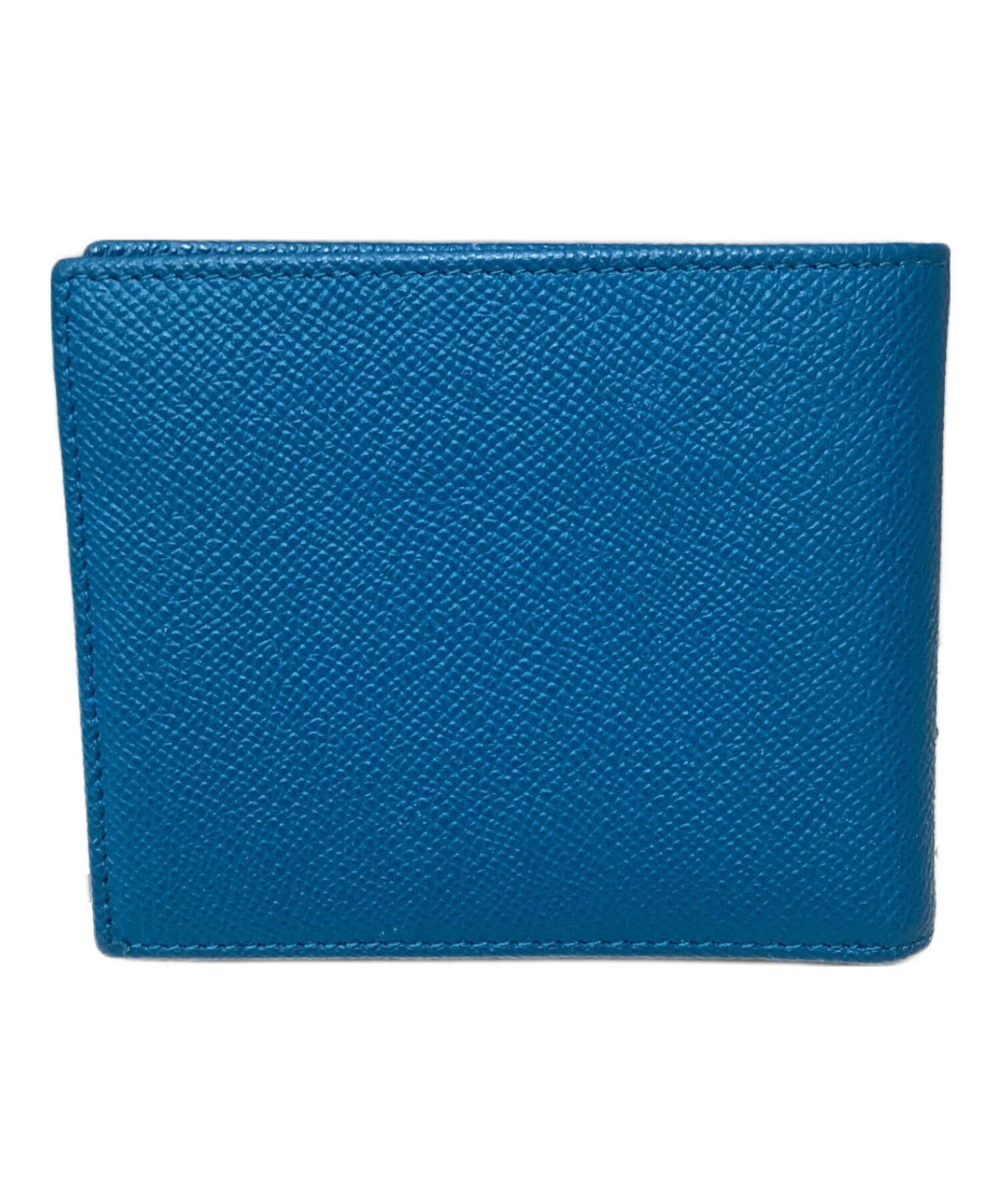 中古・古着通販】BVLGARI (ブルガリ) 2つ折り財布 ブルー｜ブランド