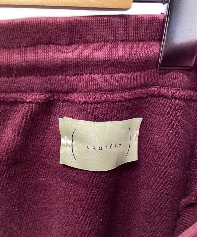 中古・古着通販】CANTATE (カンタータ) Sulfur dye Pants エンジ