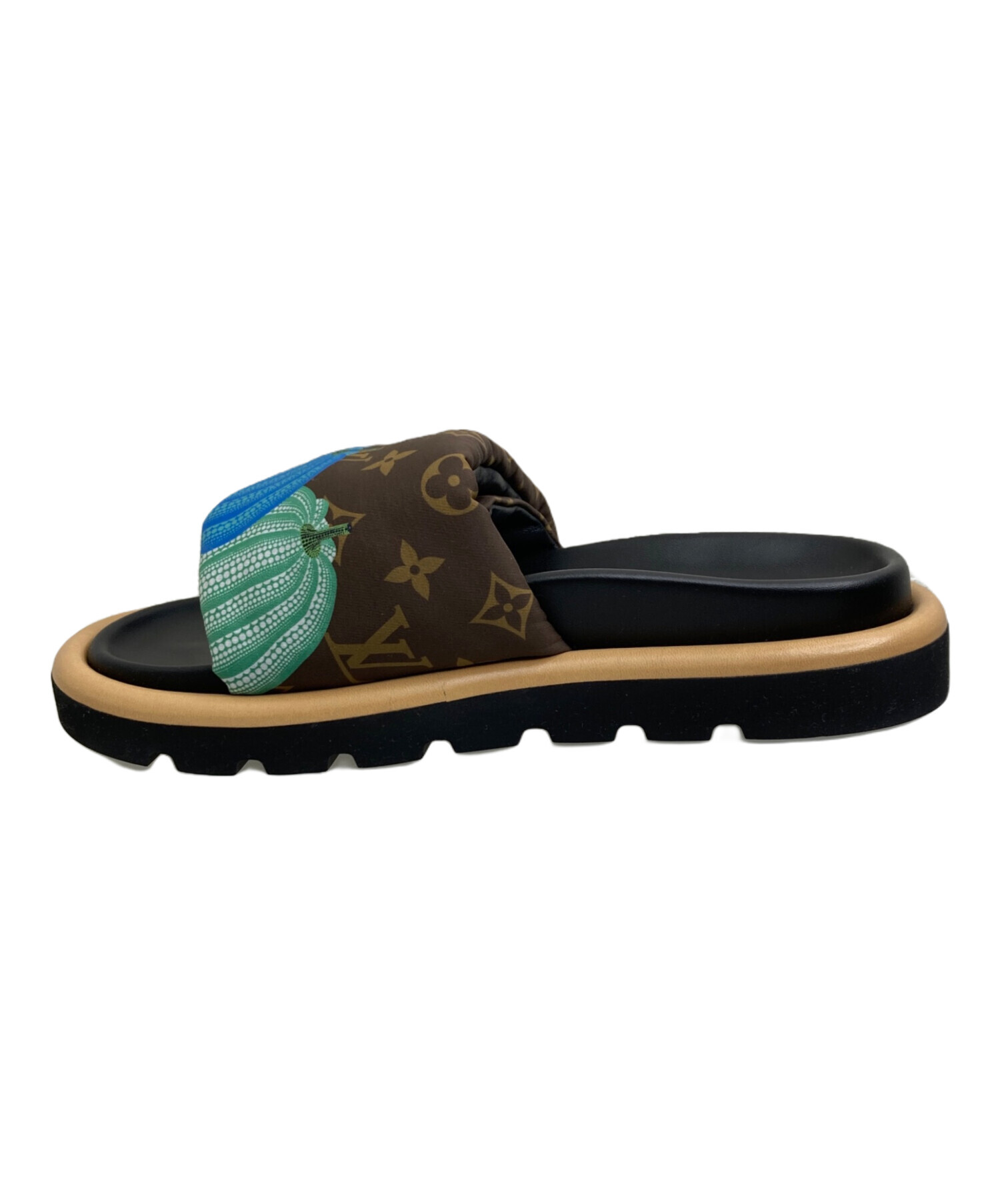 【お値下げしました】【美品】VUITTON サンダル 中古・古着通販】LOUIS VUITTON (ルイ ヴィトン) 草間彌生