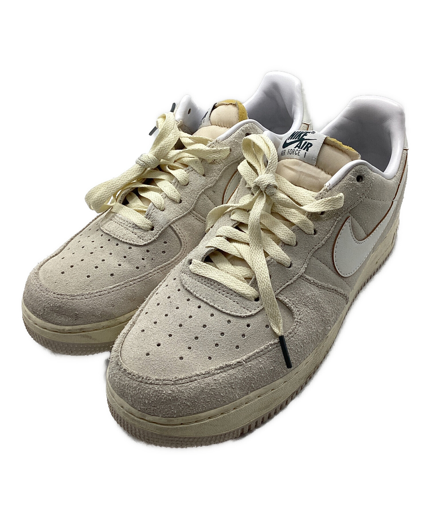 中古・古着通販】NIKE (ナイキ) NIKE AIR FORCE 1 ベージュ サイズ 