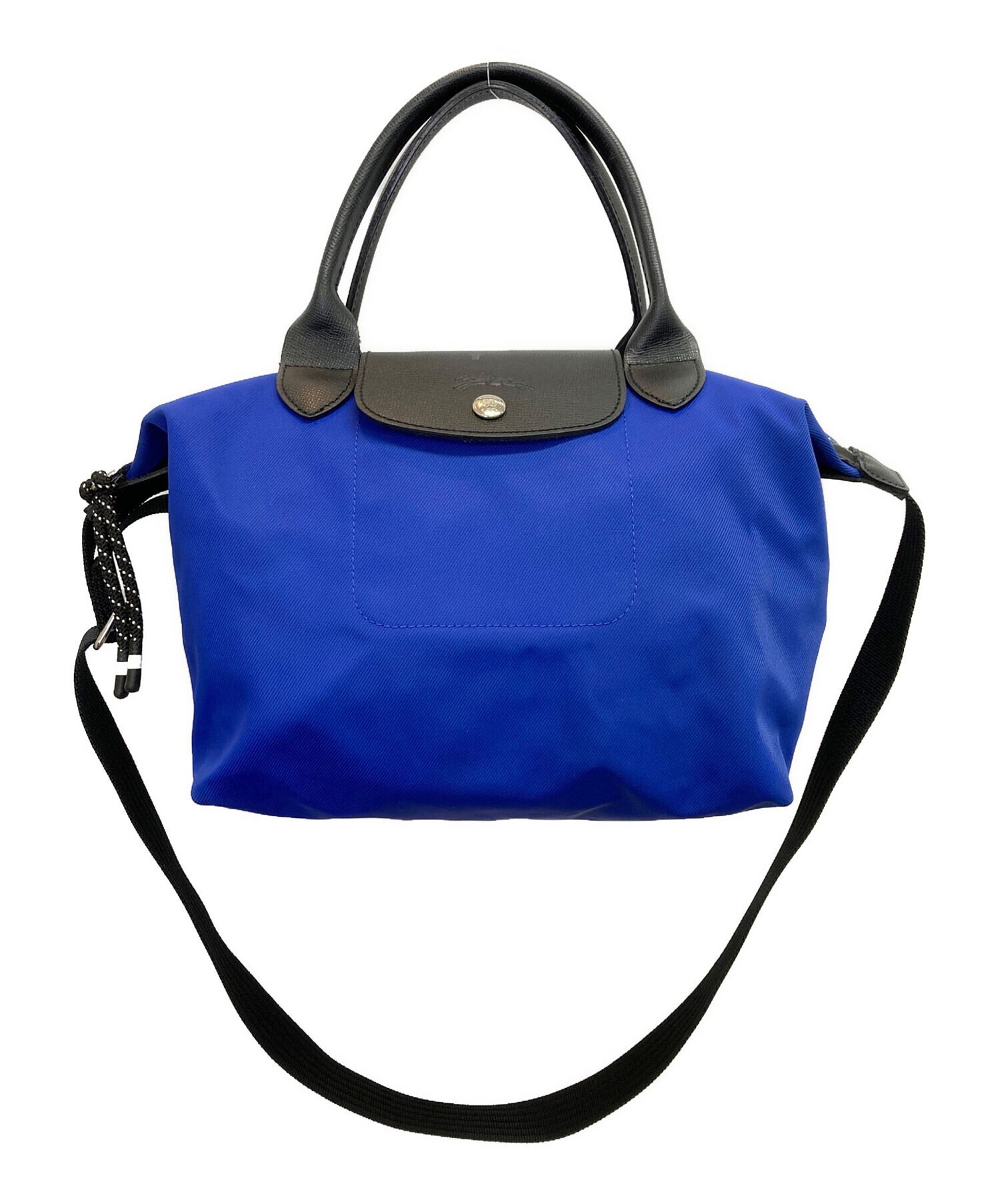 中古・古着通販】LONGCHAMP (ロンシャン) 2WAYバッグ ブルー｜ブランド 