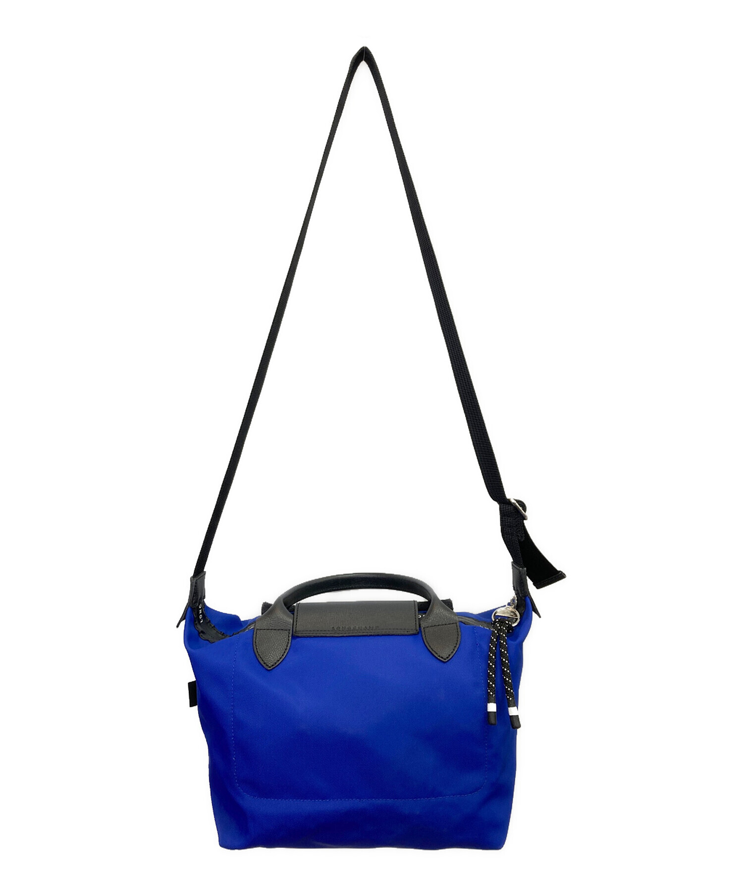 中古・古着通販】LONGCHAMP (ロンシャン) 2WAYバッグ ブルー|ブランド 中古・古着通販】LONGCHAMP (ロンシャン) 2WAYバッグ ブルー|ブランド