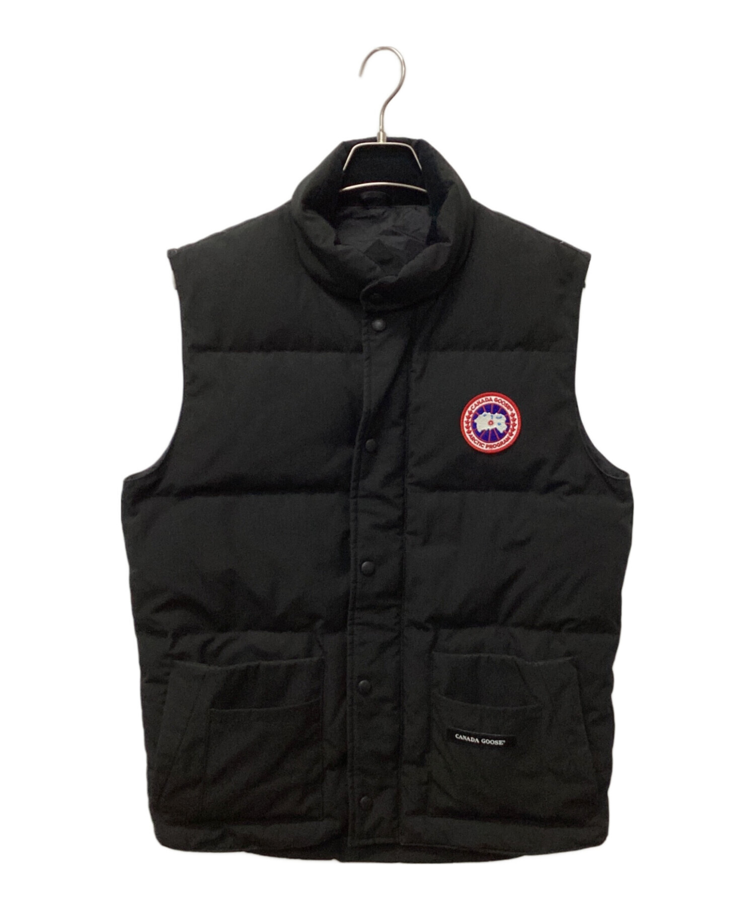 中古・古着通販】CANADA GOOSE (カナダグース) ダウンベスト ブラック
