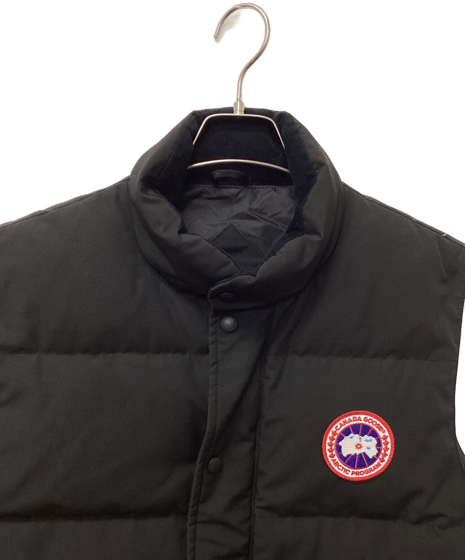中古・古着通販】CANADA GOOSE (カナダグース) ダウンベスト ブラック