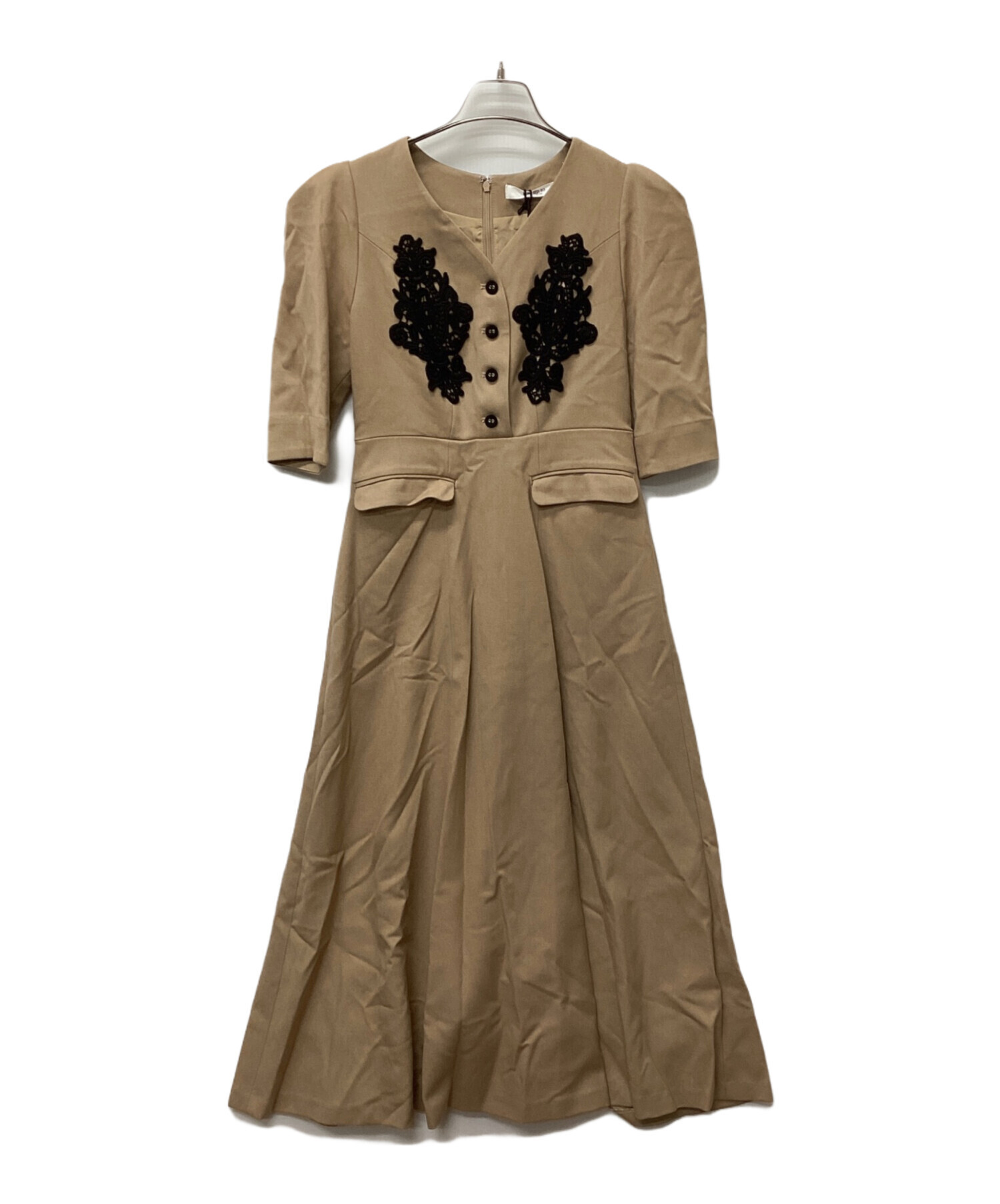 中古・古着通販】HER LIP TO (ハーリップトゥ) Lace Motif Twill Long 