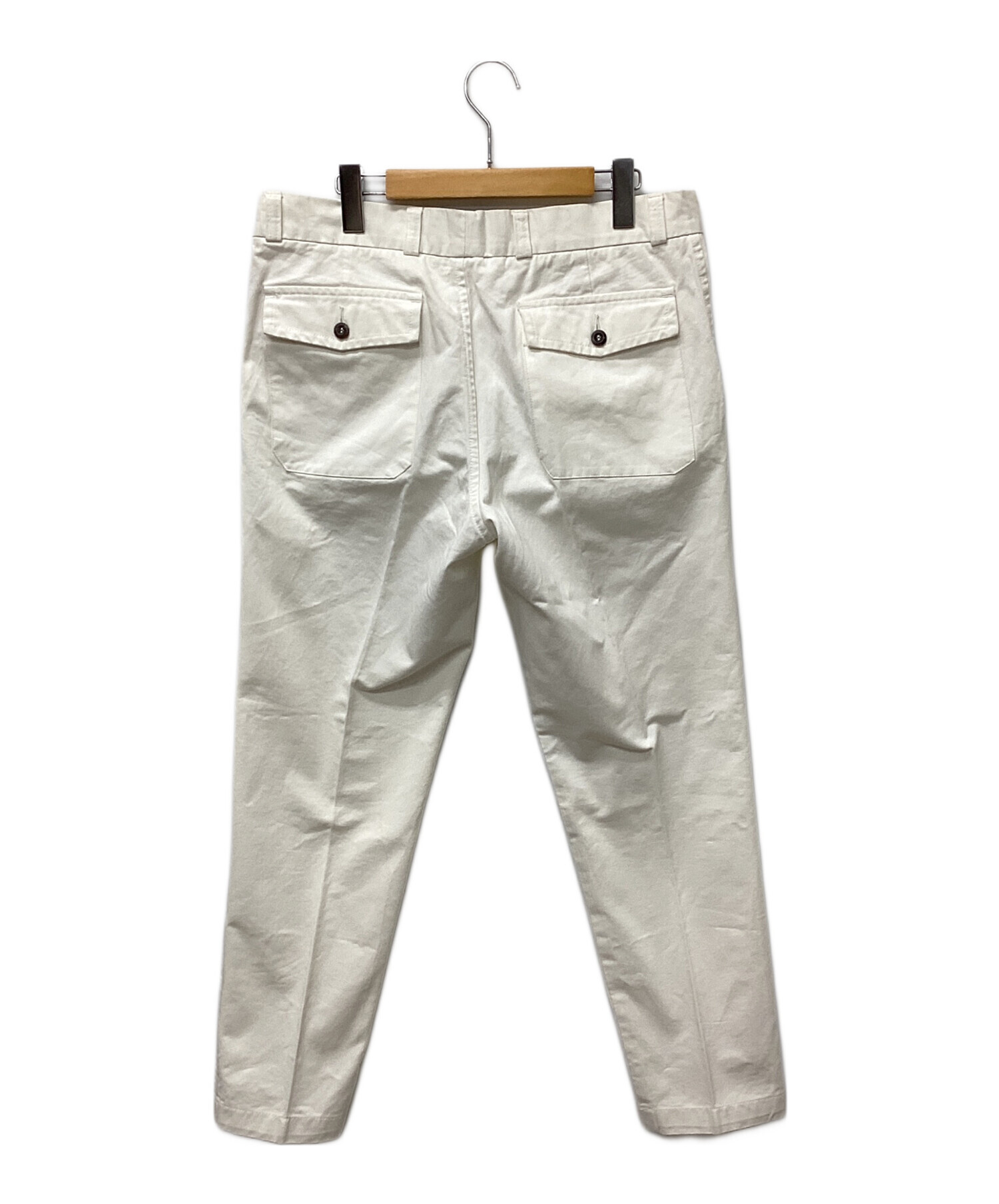 中古・古着通販】GUCCI (グッチ) パンツ ホワイト サイズ:48｜ブランド 