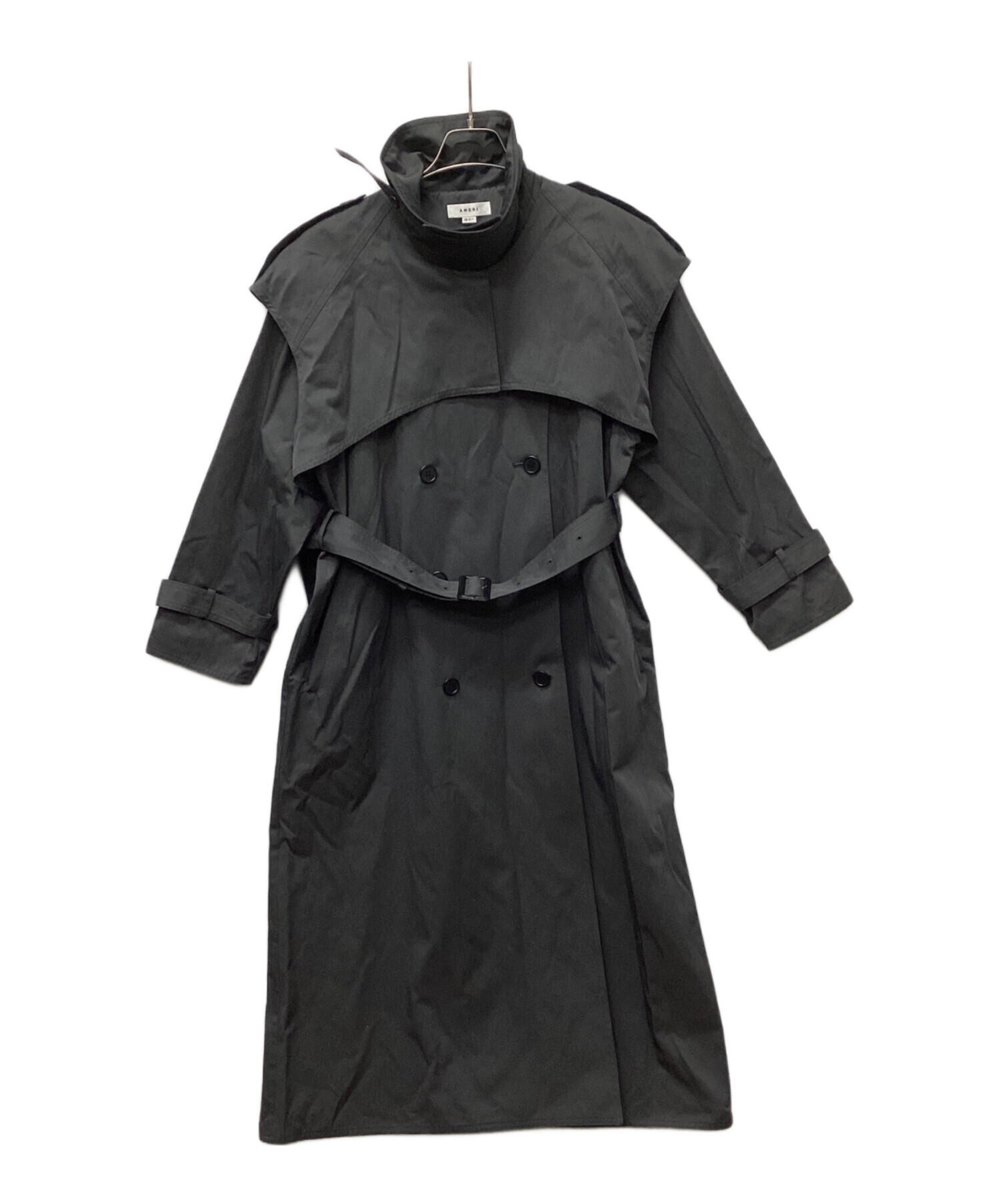 AMERI レザートレンチコート M Ameri（アメリ）の「FAKE LEATHER DOCKING COAT（トレンチコート