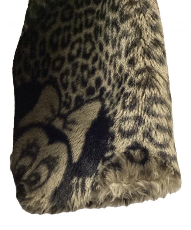 中古・古着通販】DISNEY (ディズニー) ファーコート ベージュ×ホワイト