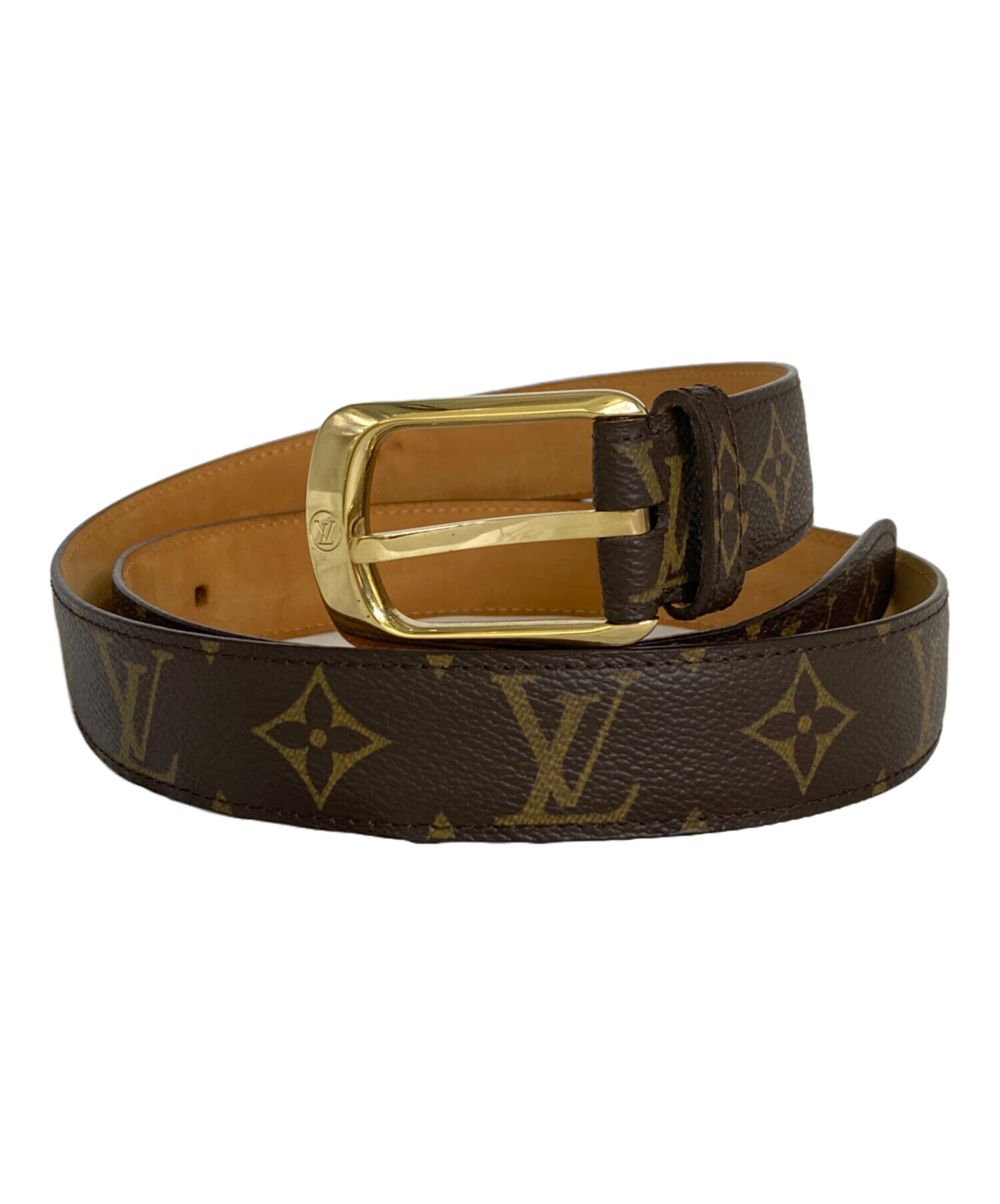 Louis Vuitton ブラウンレザーベルト