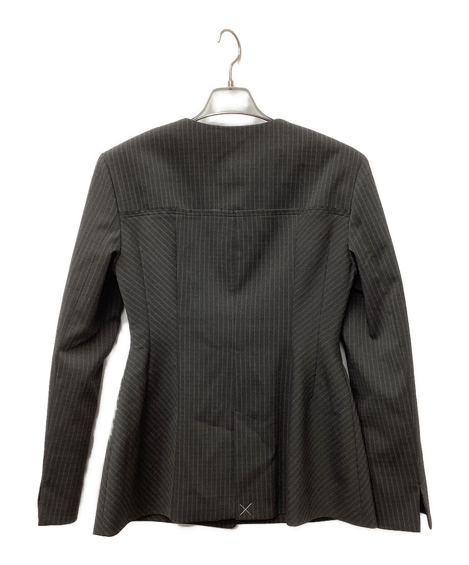 中古・古着通販】MAISON SPECIAL (メゾンスペシャル) Collarless Sharp 