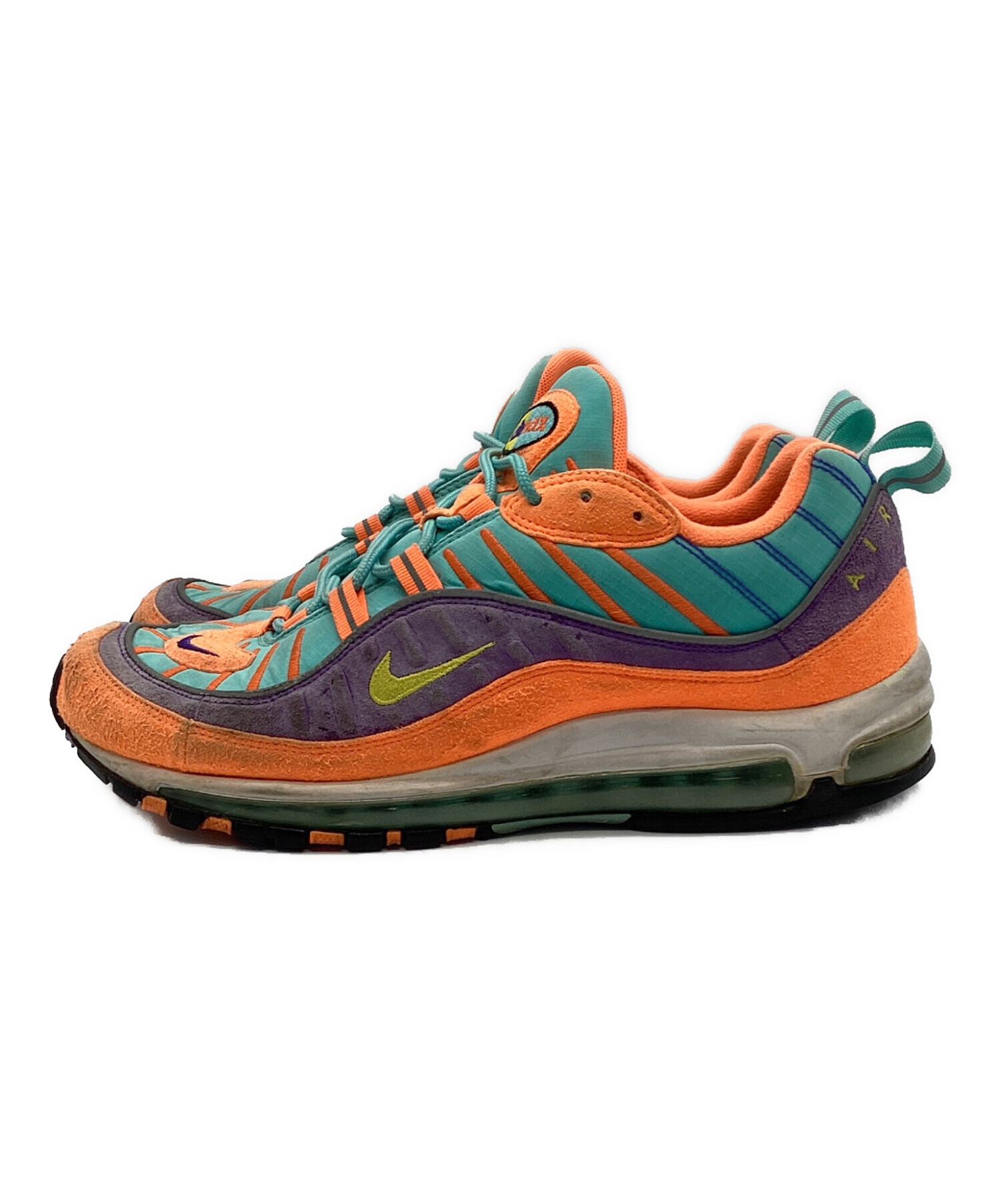 中古・古着通販】NIKE (ナイキ) AIR MAX 98 QS ブルー×オレンジ サイズ 