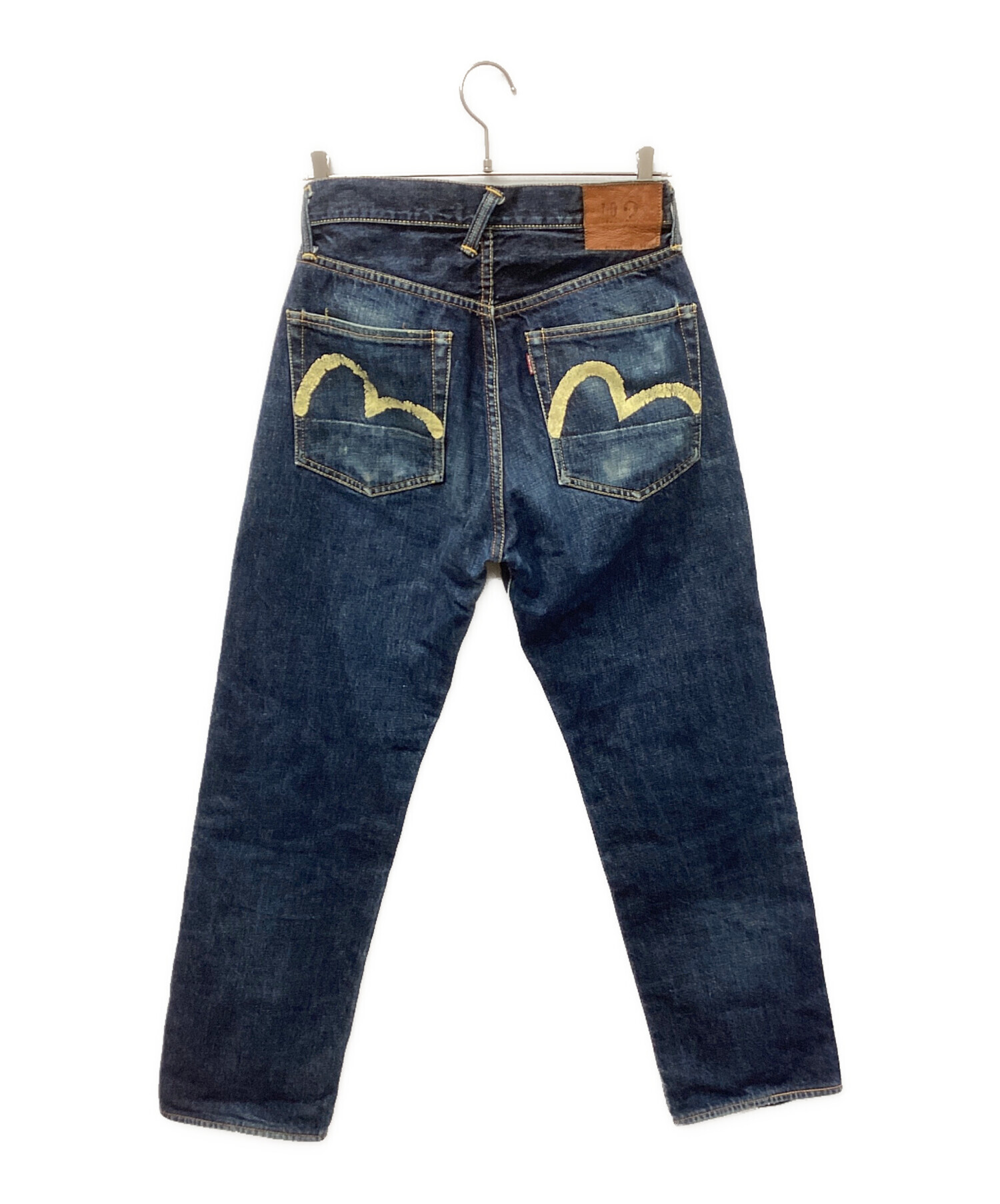 中古・古着通販】EVISU (エビス) ボタンフライデニムパンツ ブルー 
